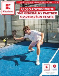 KAUFLAND leták - Od štvrtka 30.4.2026 (2026-04-30 - 2026-05-06)