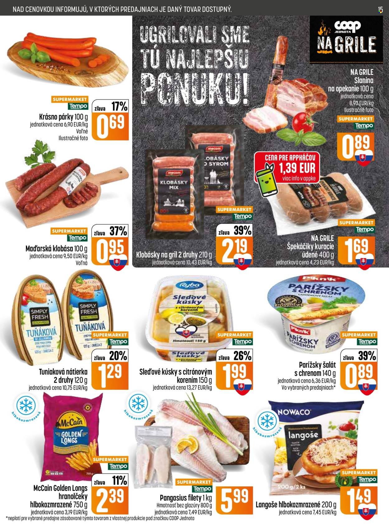 COOP JEDNOTA leták - Od štvrtka 16.7.2026