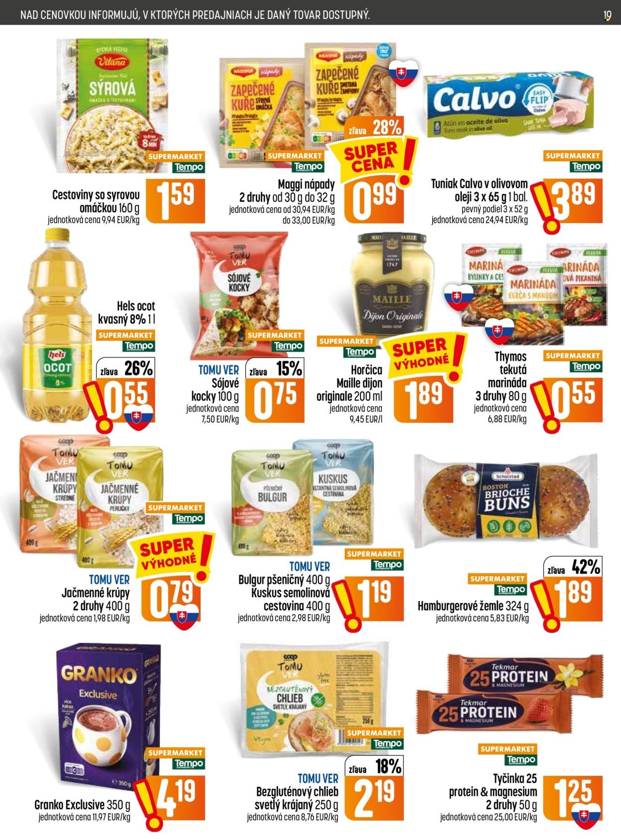 COOP JEDNOTA leták - Od štvrtka 16.7.2026