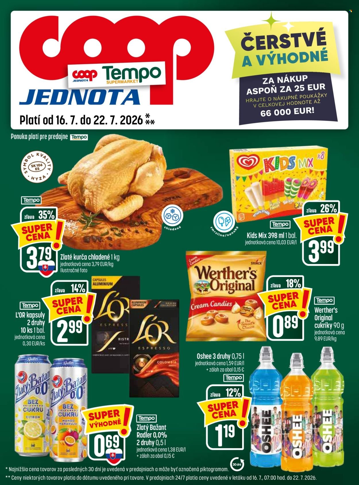COOP JEDNOTA leták - Od štvrtka 16.7.2026