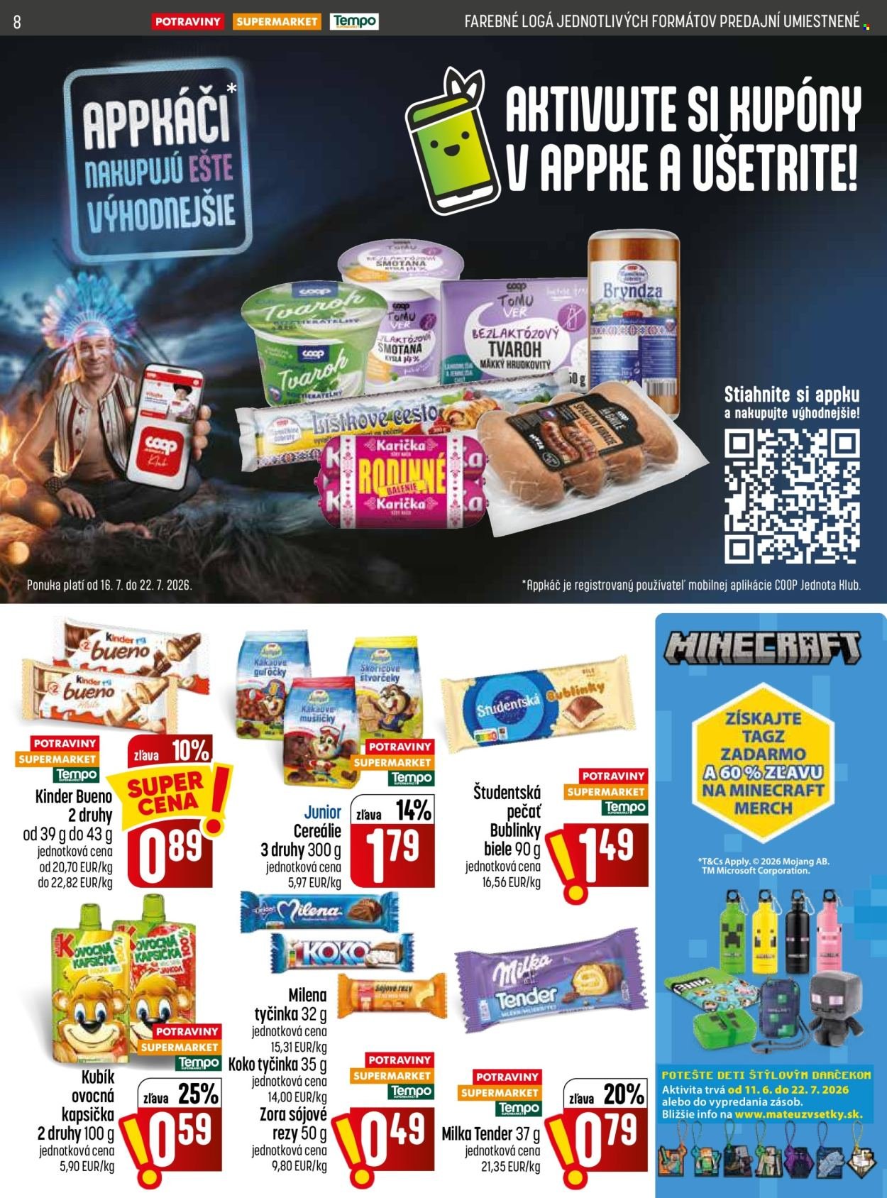 COOP JEDNOTA leták - Od štvrtka 16.7.2026