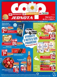 COOP JEDNOTA leták - Od štvrtka 19.3.2026 (2026-03-19 - 2026-03-25)