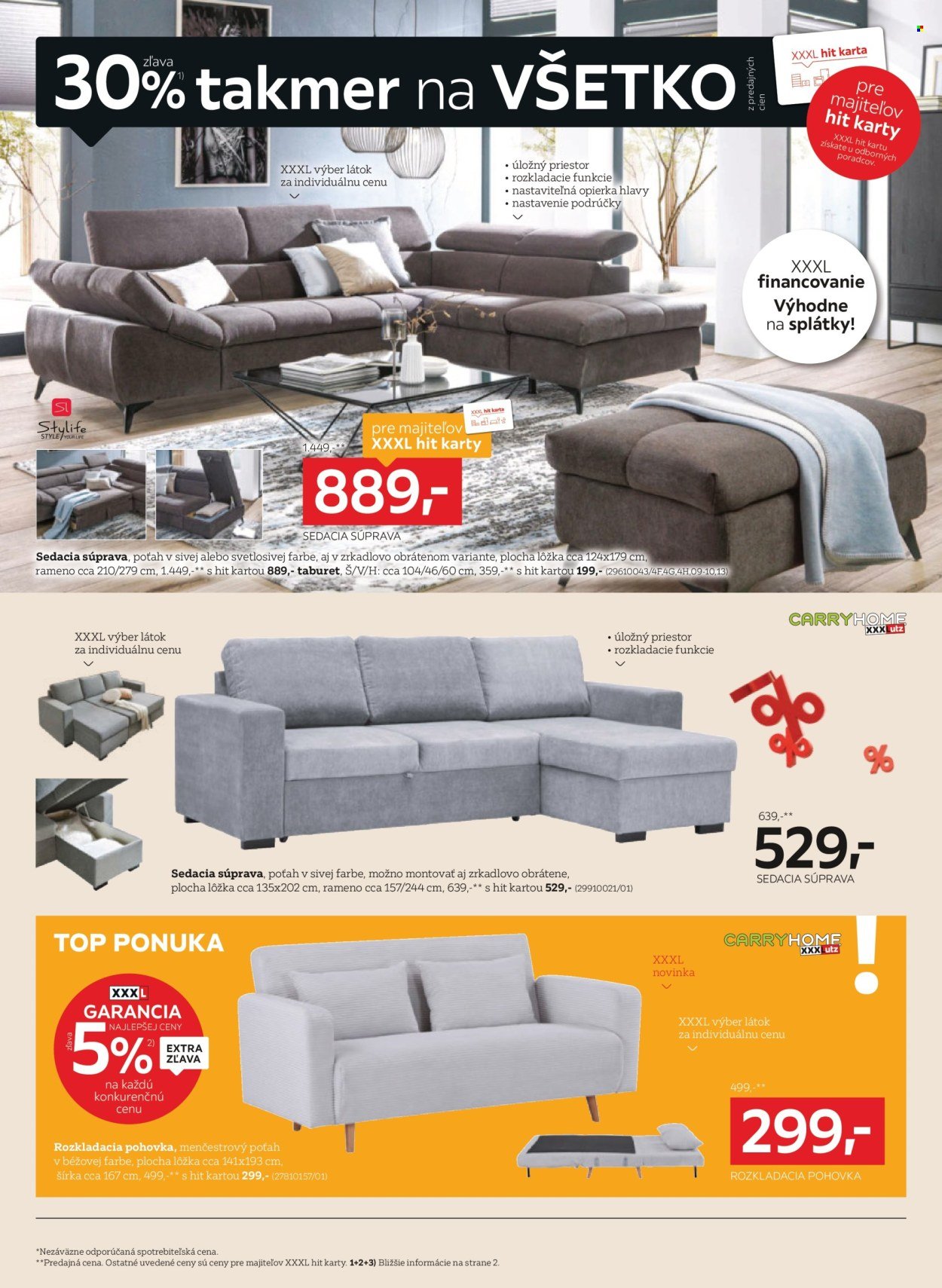 XXXLUTZ leták - Zľava 30% na takmer všetko (2025-11-24 - 2025-12-07) | 4