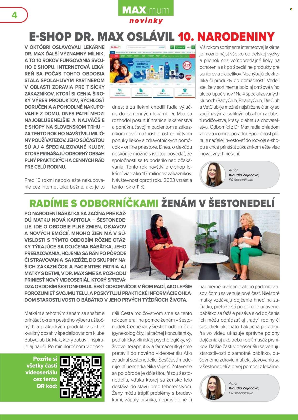 DR. MAX leták - auguste 2025 (2025-01-21) | 4