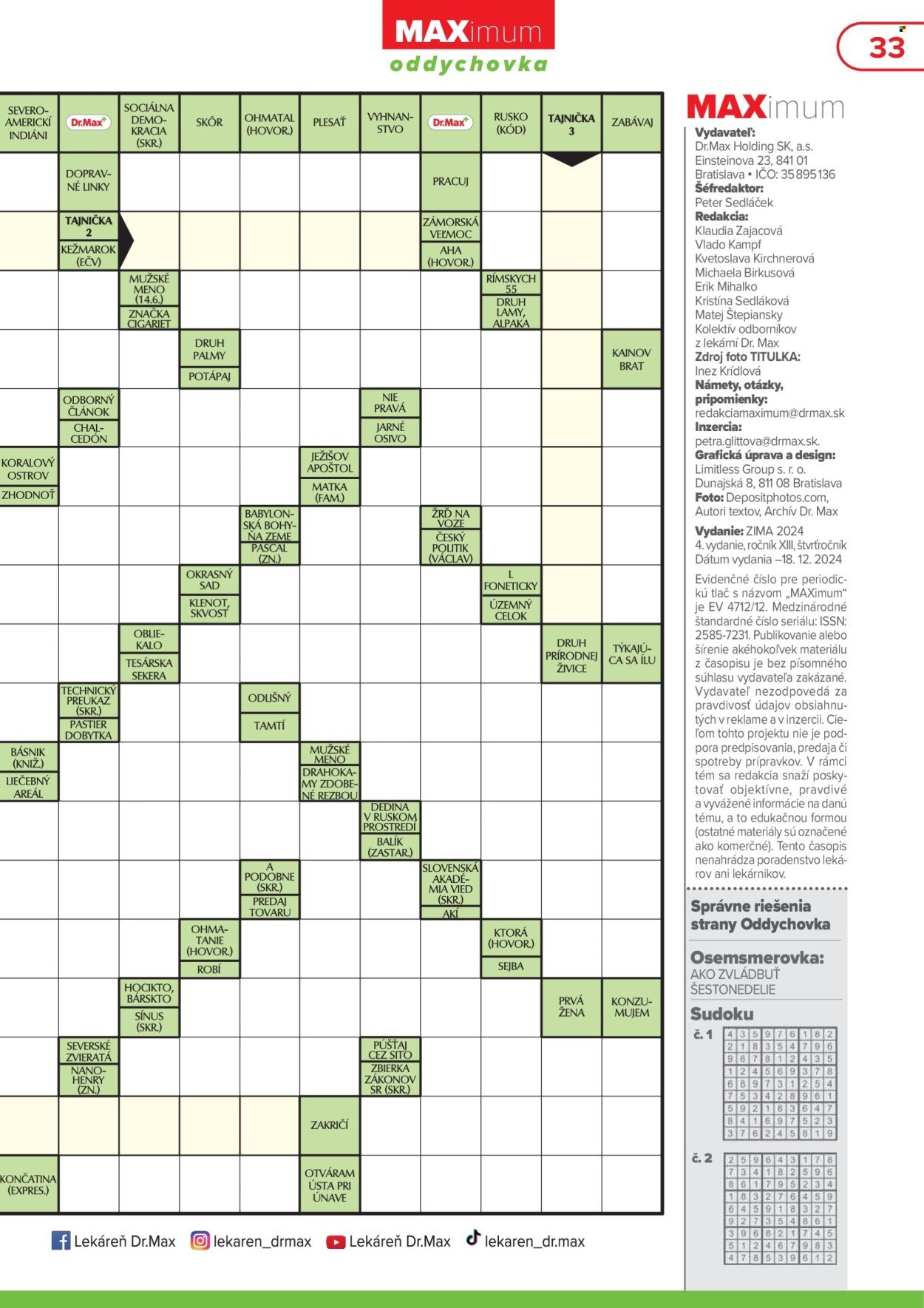 DR. MAX leták - auguste 2025 (2025-01-21) | 33