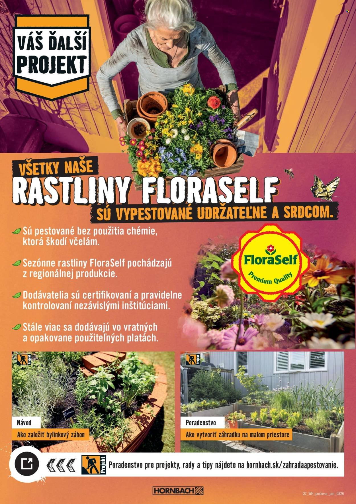 HORNBACH leták - Váš ďalší projekt - Poslové jari (2026-03-04 - 2026-03-18) | 2