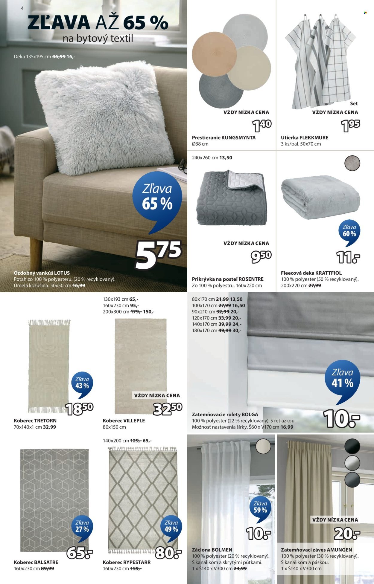 JYSK leták - Od stredy 4.2.2026 (2026-02-04 - 2026-03-08) | 5