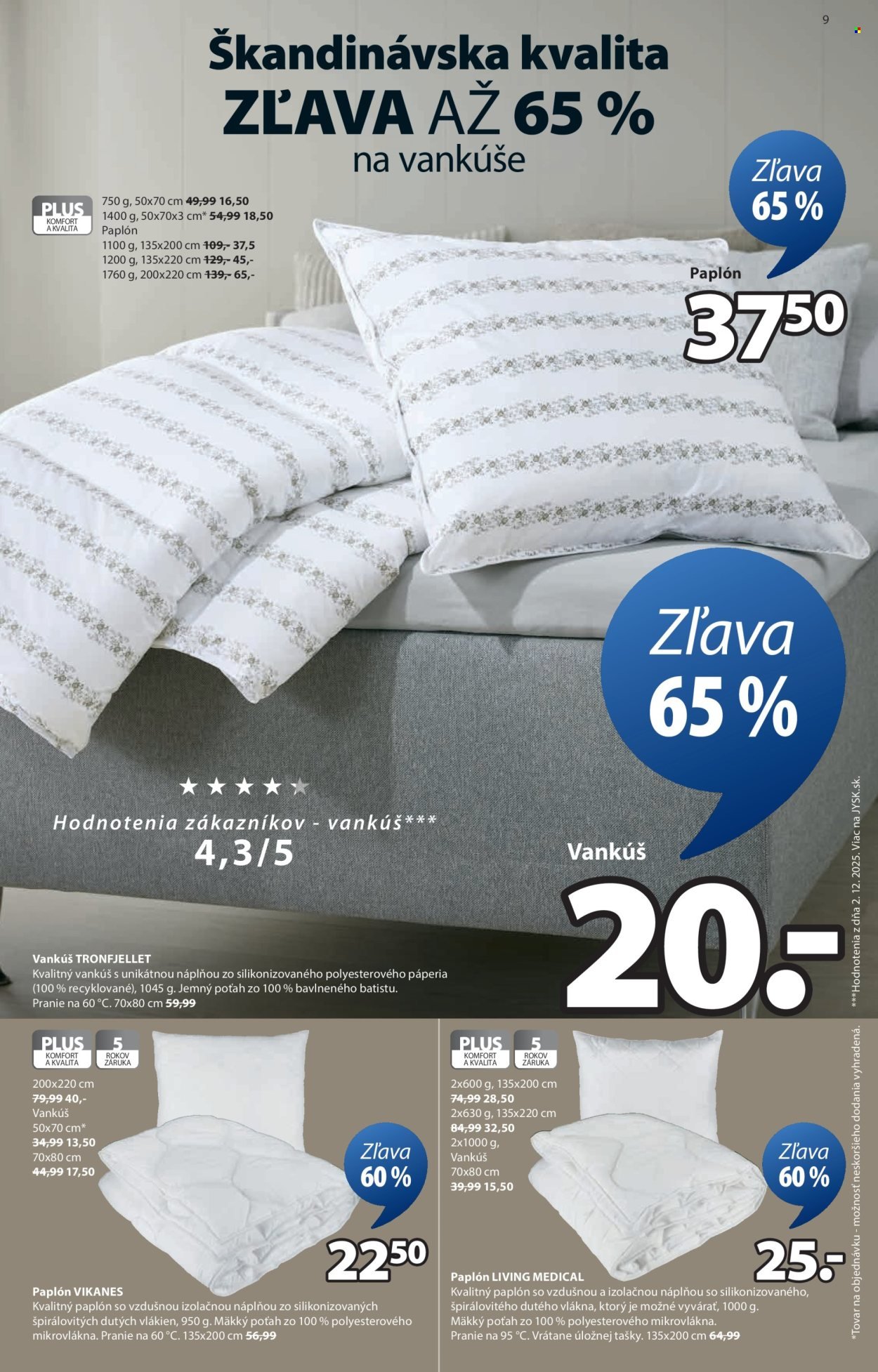 JYSK leták - Od stredy 4.2.2026 (2026-02-04 - 2026-03-08) | 10