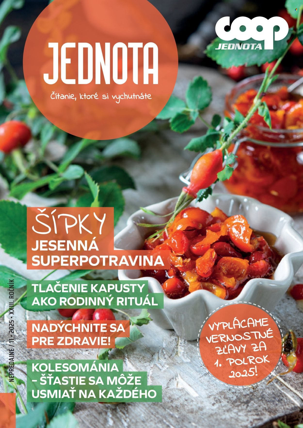 COOP JEDNOTA leták - Časopis Jednota 11/2025 (2025-11-01 - 2025-11-30) | 1