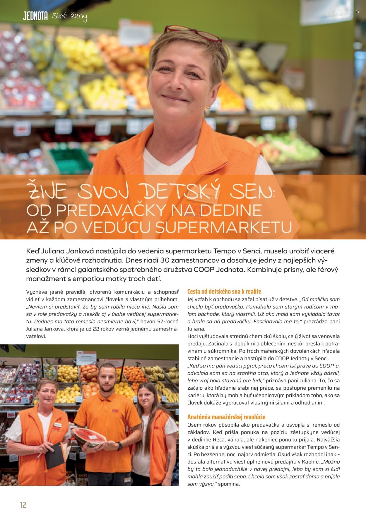 COOP JEDNOTA leták - Časopis Jednota 11/2025 (2025-11-01 - 2025-11-30) | 12