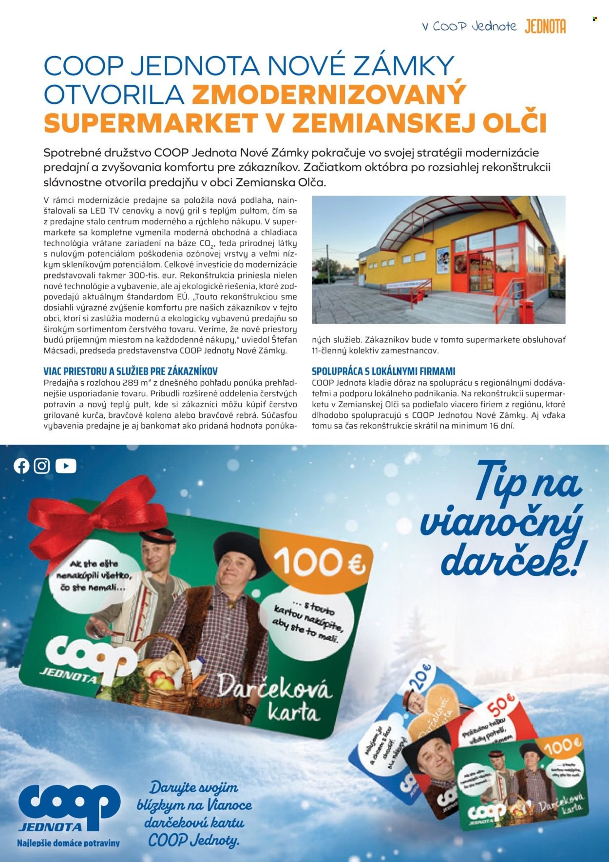 COOP JEDNOTA leták - Časopis Jednota 11/2025 (2025-11-01 - 2025-11-30) | 9