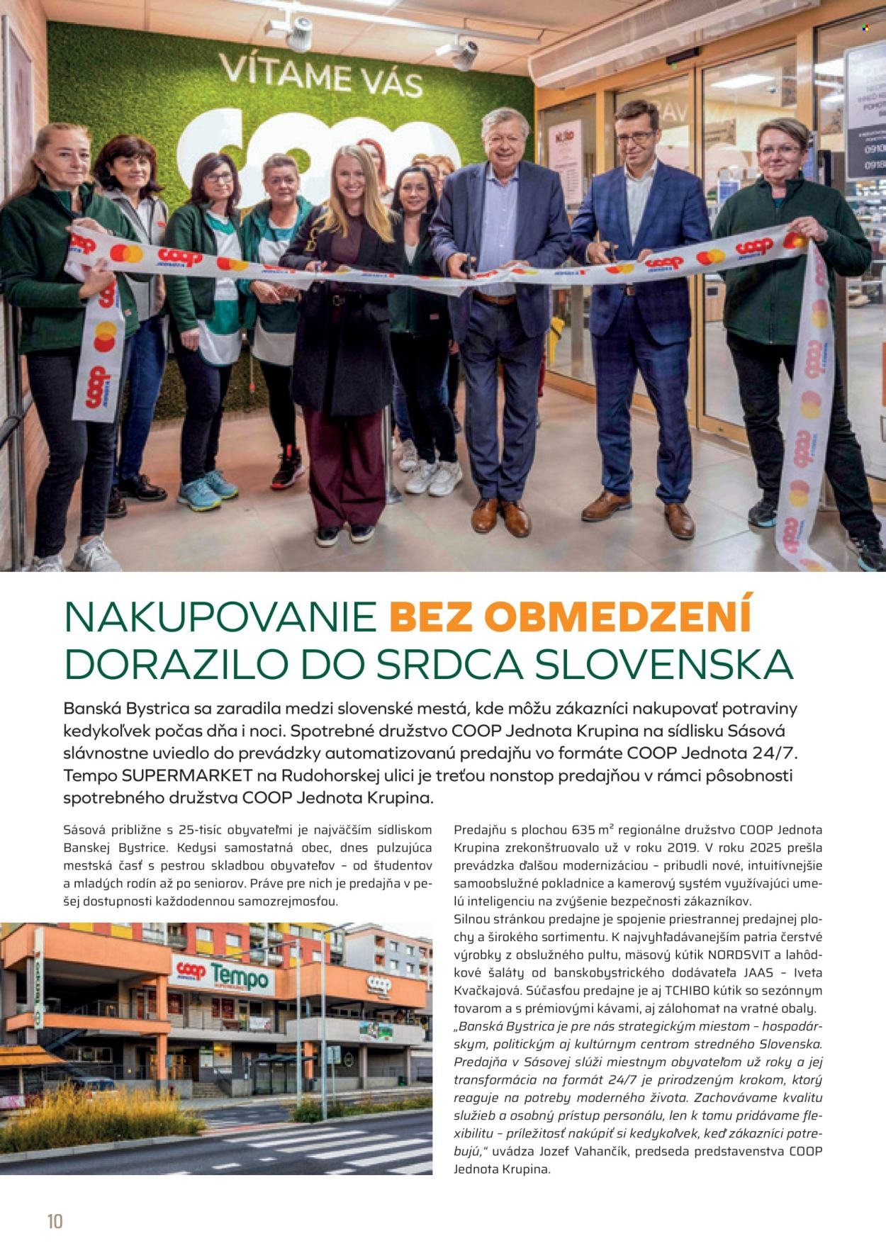 COOP JEDNOTA leták - Časopis Jednota 11/2025 (2025-11-01 - 2025-11-30) | 10
