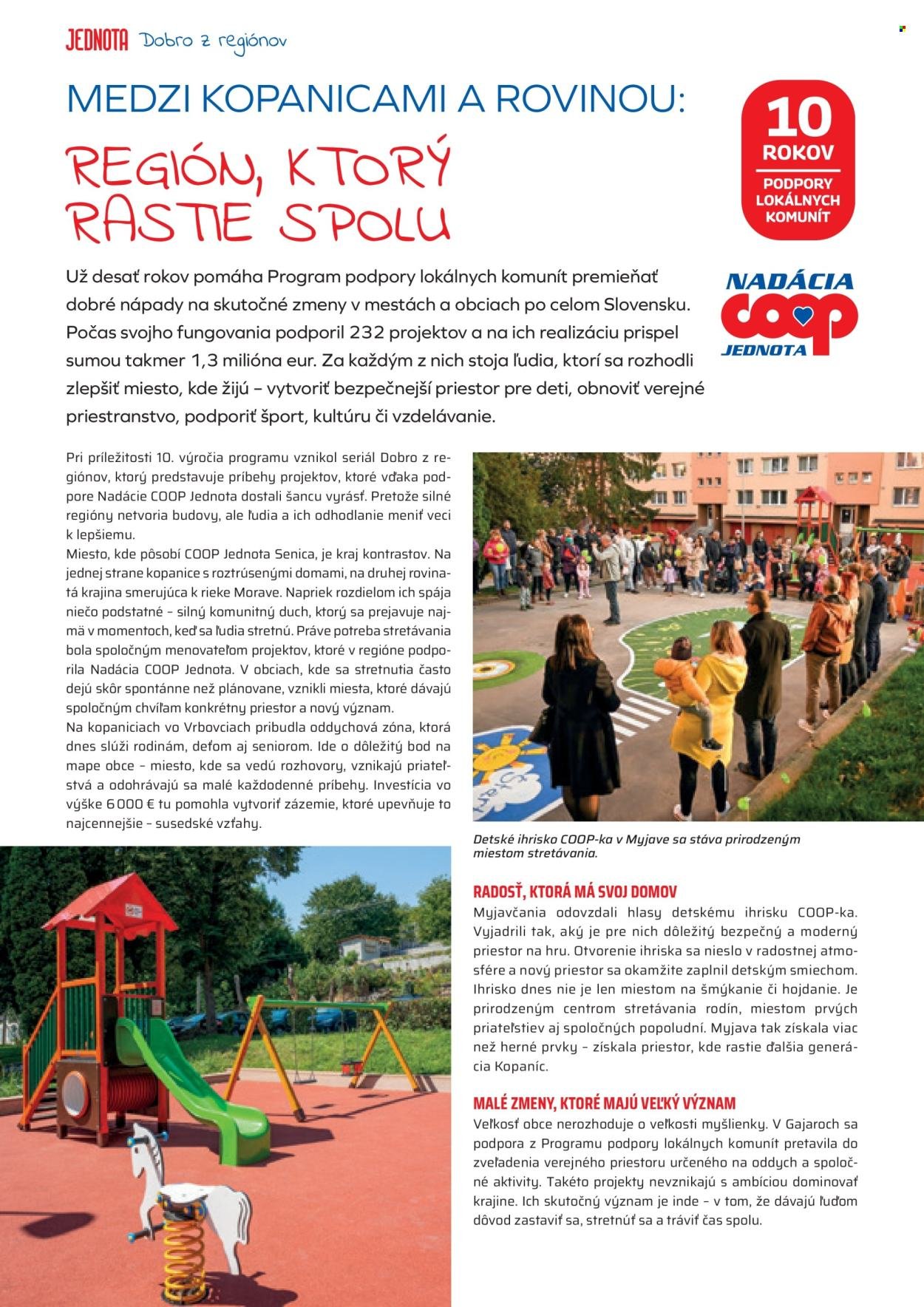 COOP JEDNOTA leták - Od stredy 1.4.2026 (2026-04-01 - 2026-04-30) | 20