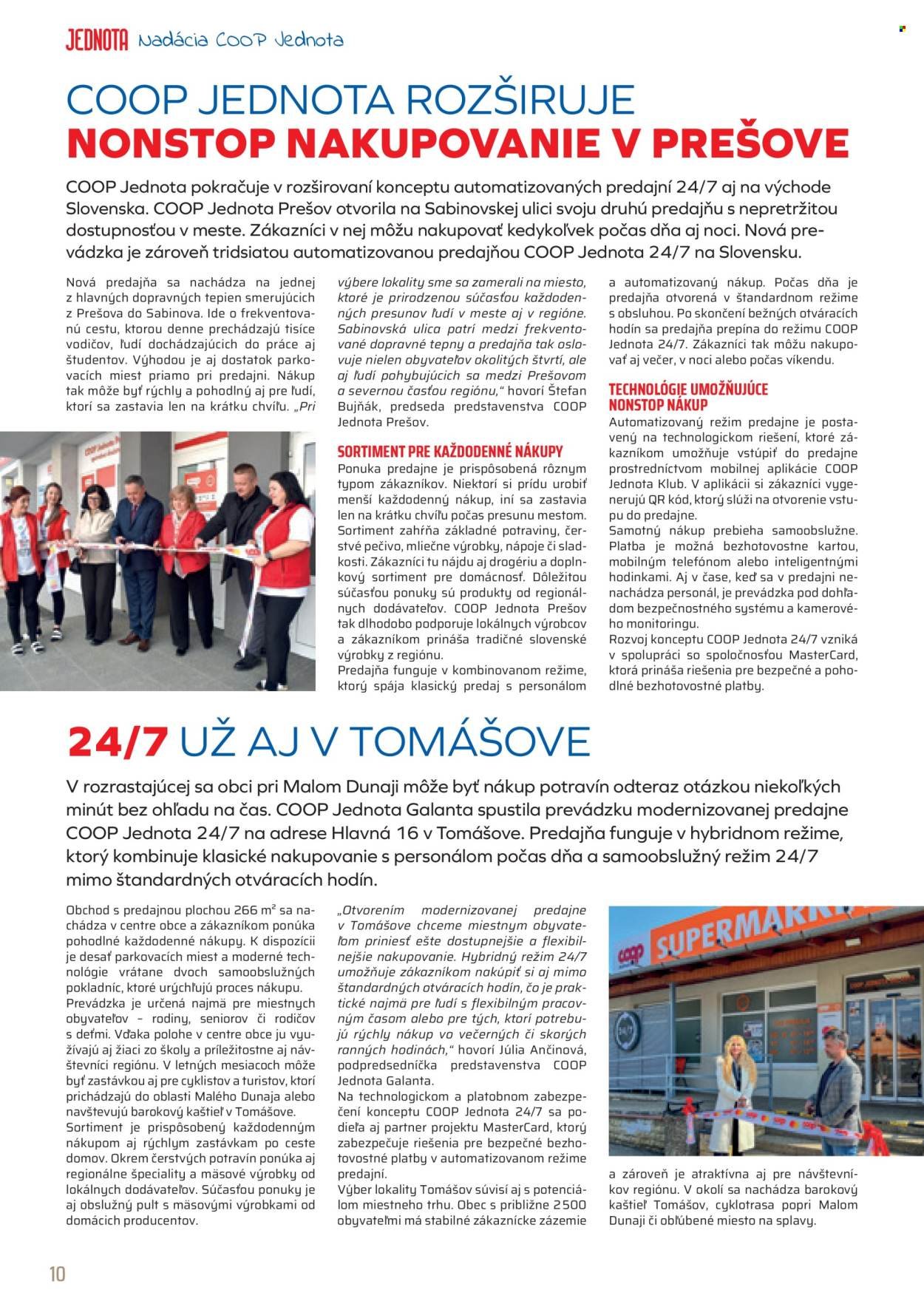 COOP JEDNOTA leták - Od stredy 1.4.2026 (2026-04-01 - 2026-04-30) | 10