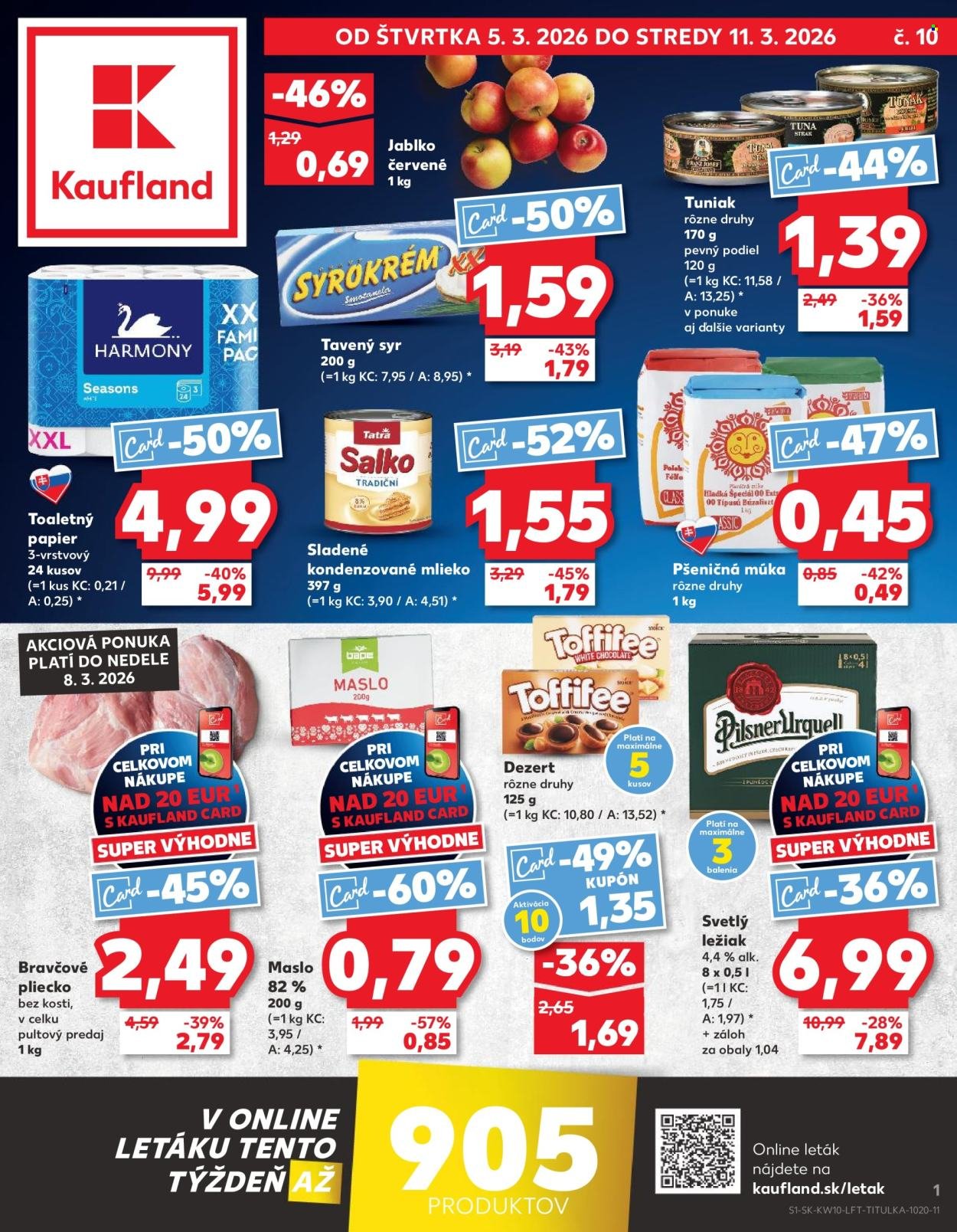 KAUFLAND leták - Od štvrtka 5.3.2026 (2026-03-05 - 2026-03-11) | 1