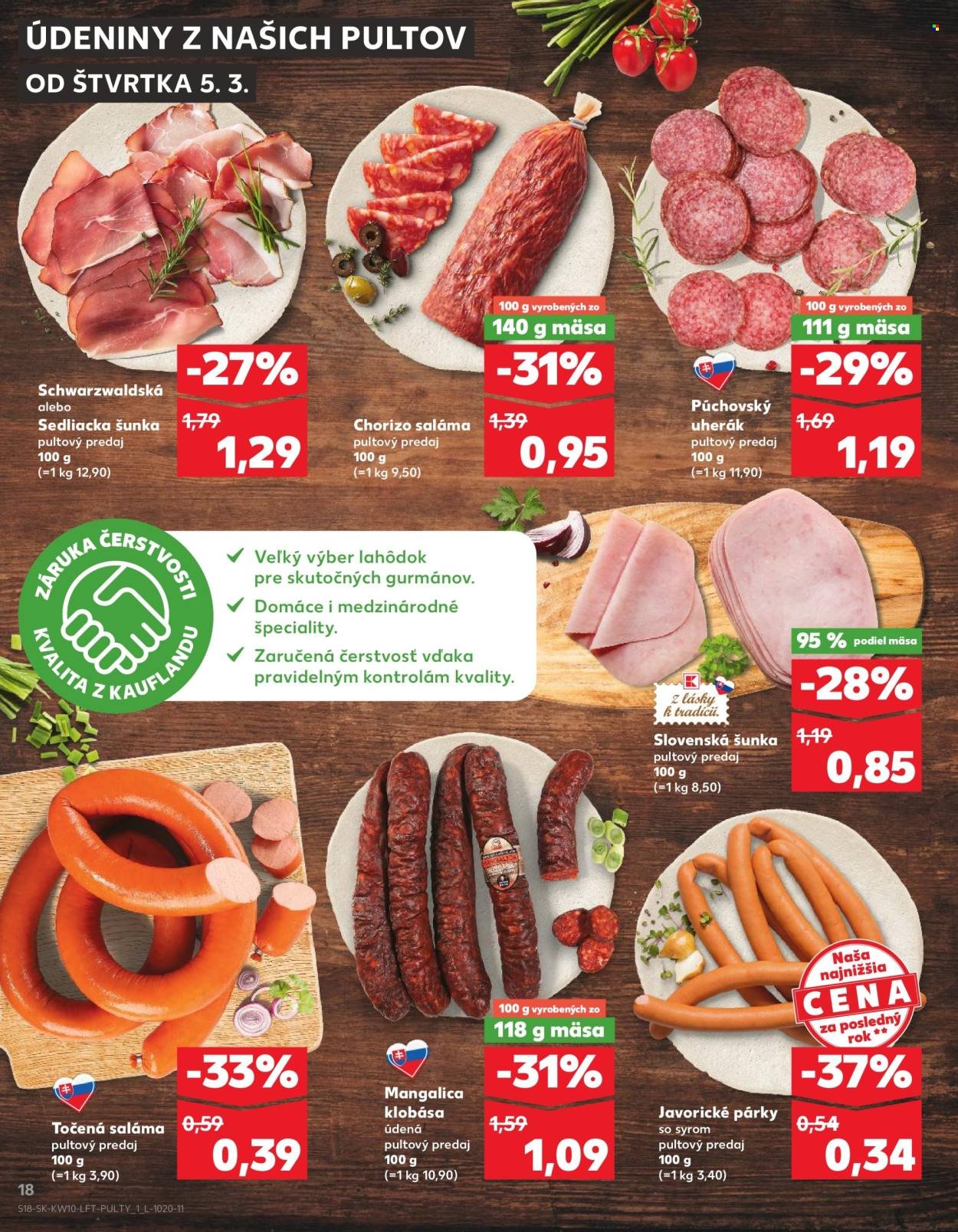 KAUFLAND leták - Od štvrtka 5.3.2026 (2026-03-05 - 2026-03-11) | 18