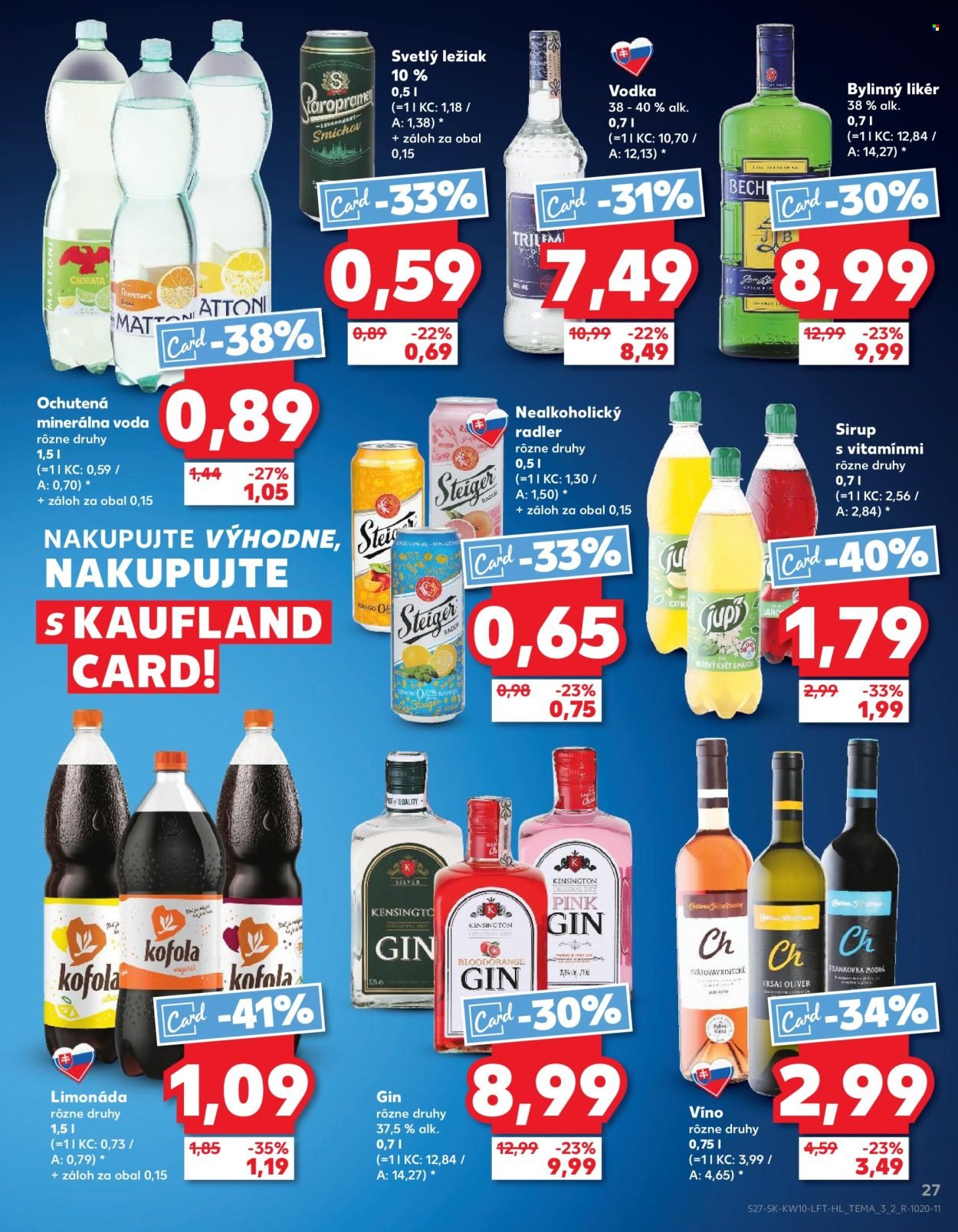 KAUFLAND leták - Od štvrtka 5.3.2026 (2026-03-05 - 2026-03-11) | 27