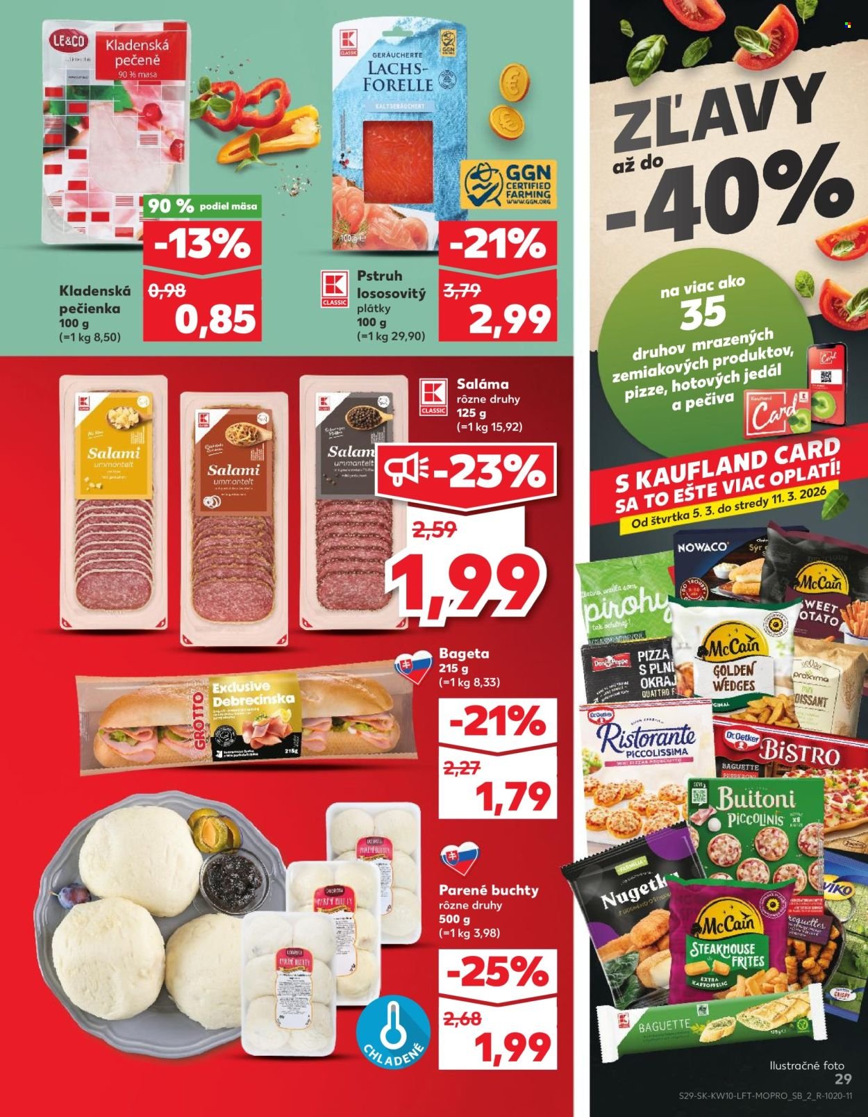 KAUFLAND leták - Od štvrtka 5.3.2026 (2026-03-05 - 2026-03-11) | 29