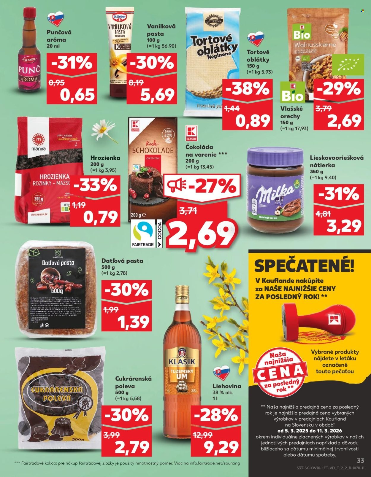 KAUFLAND leták - Od štvrtka 5.3.2026 (2026-03-05 - 2026-03-11) | 33