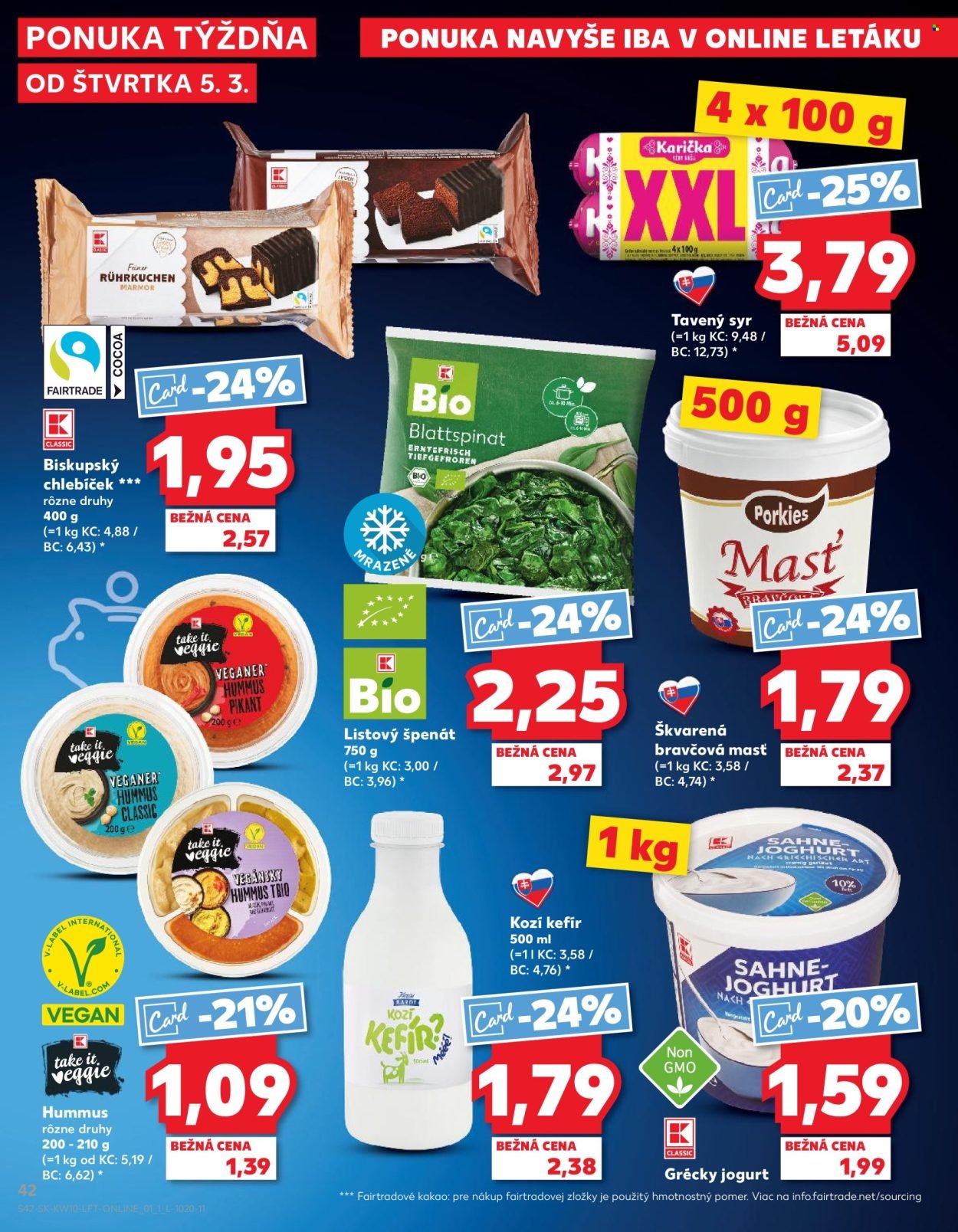 KAUFLAND leták - Od štvrtka 5.3.2026 (2026-03-05 - 2026-03-11) | 42