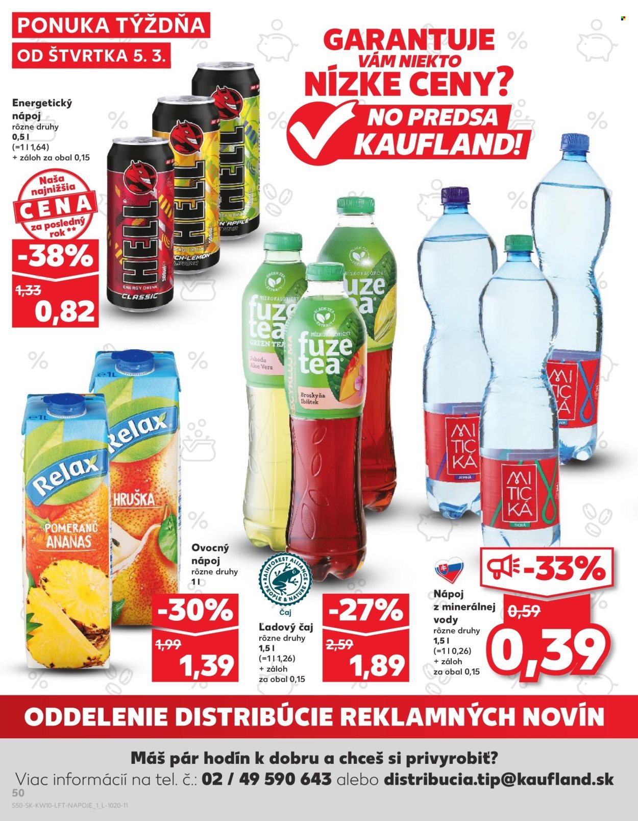 KAUFLAND leták - Od štvrtka 5.3.2026 (2026-03-05 - 2026-03-11) | 50
