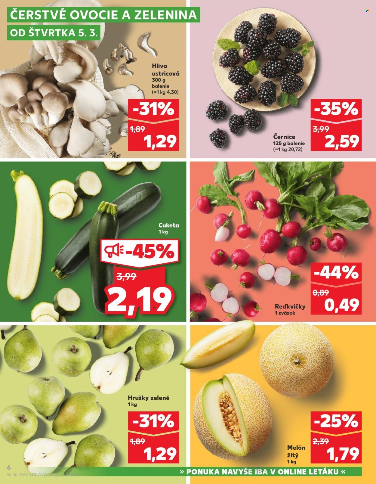KAUFLAND leták - Od štvrtka 5.3.2026 (2026-03-05 - 2026-03-11) | 6