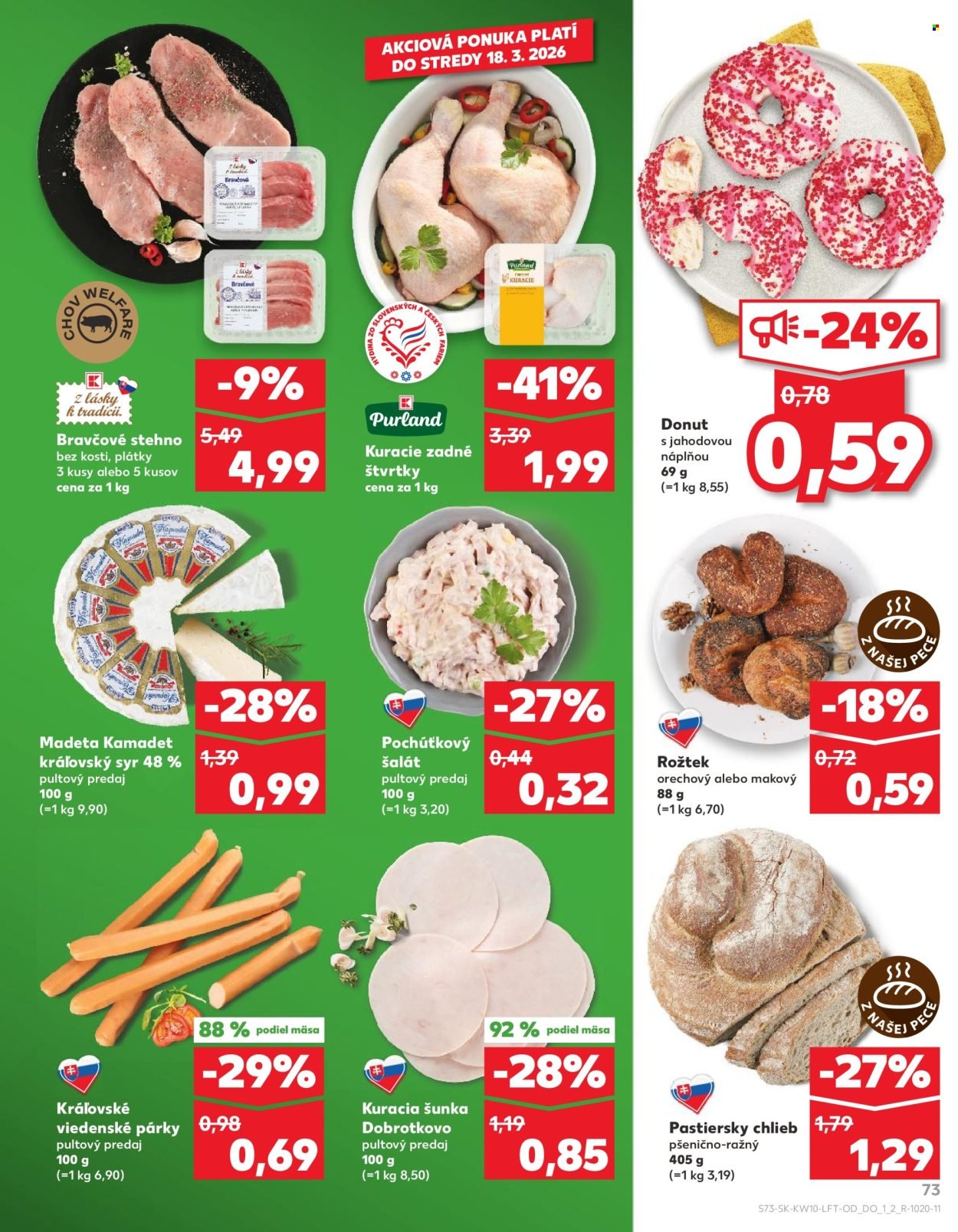 KAUFLAND leták - Od štvrtka 5.3.2026 (2026-03-05 - 2026-03-11) | 73
