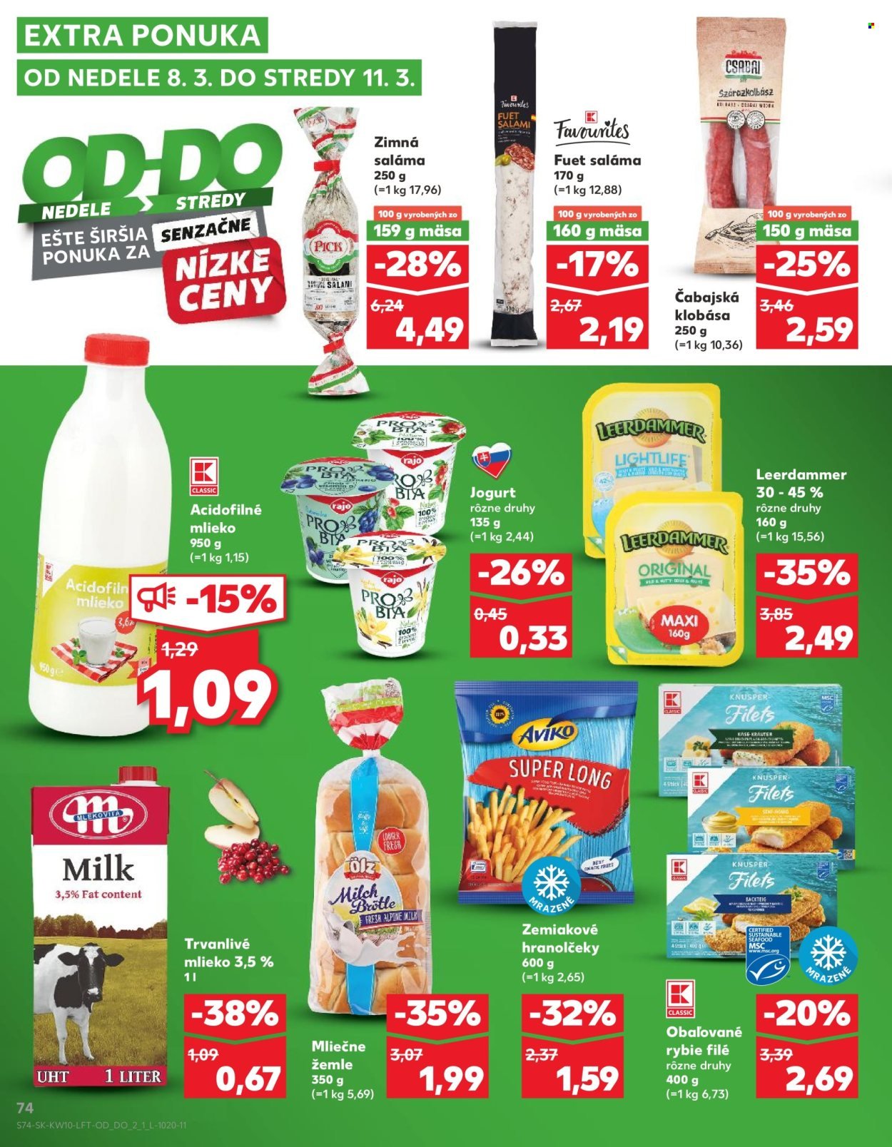 KAUFLAND leták - Od štvrtka 5.3.2026 (2026-03-05 - 2026-03-11) | 74