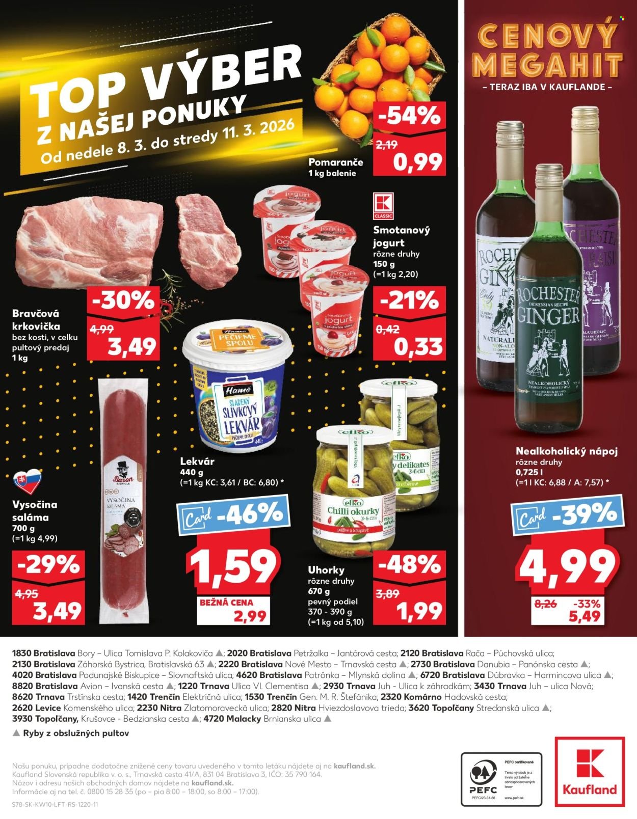 KAUFLAND leták - Od štvrtka 5.3.2026 (2026-03-05 - 2026-03-11) | 78