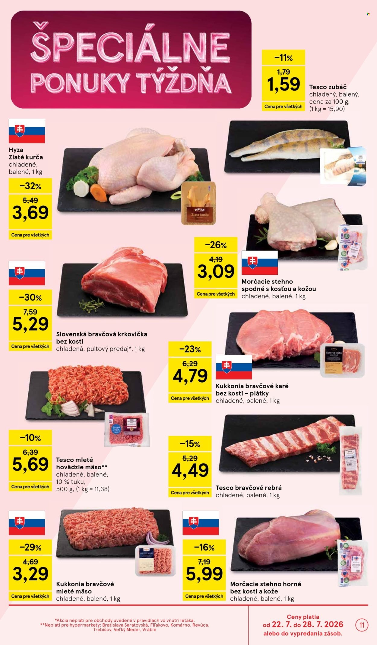 TESCO leták - Od stredy 22.7.2026