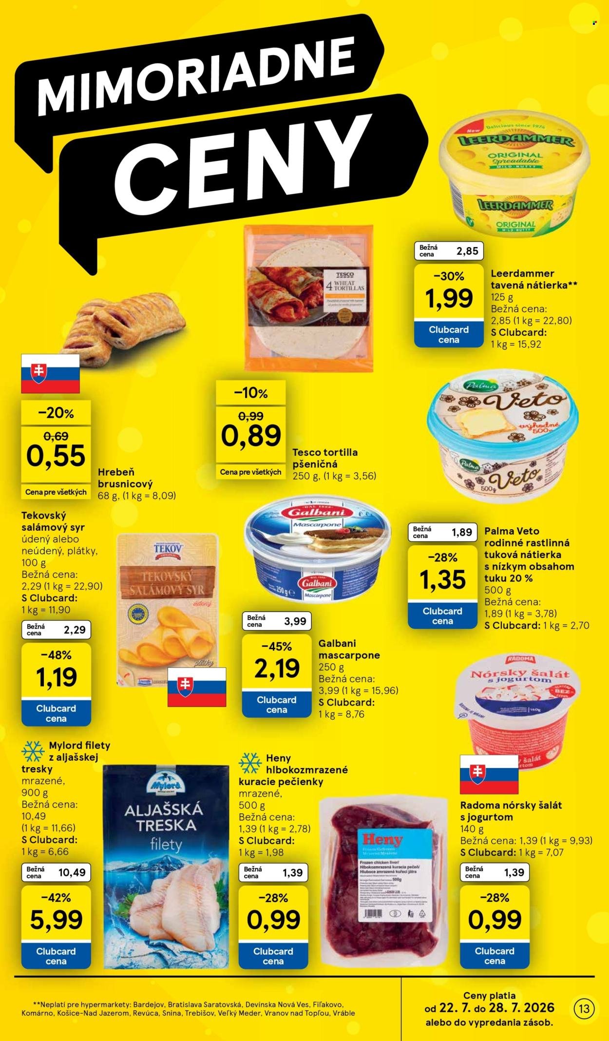 TESCO leták - Od stredy 22.7.2026