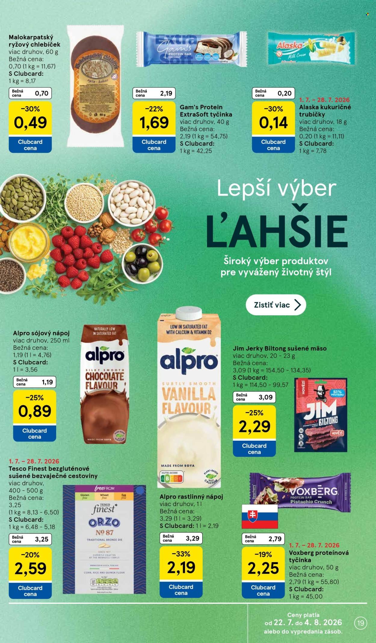 TESCO leták - Od stredy 22.7.2026