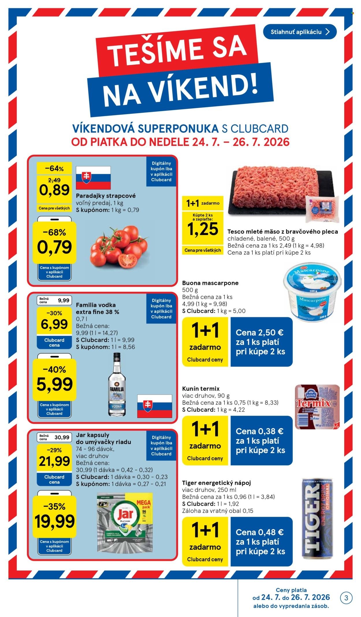 TESCO leták - Od stredy 22.7.2026