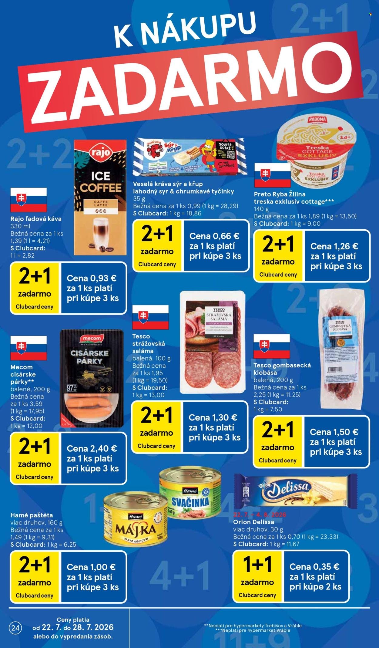TESCO leták - Od stredy 22.7.2026