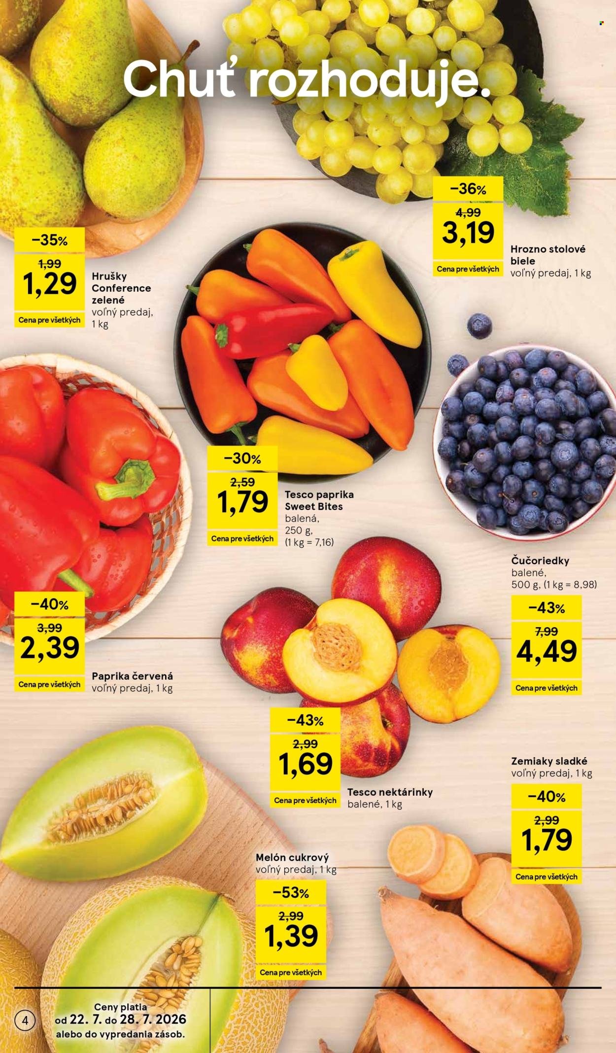 TESCO leták - Od stredy 22.7.2026