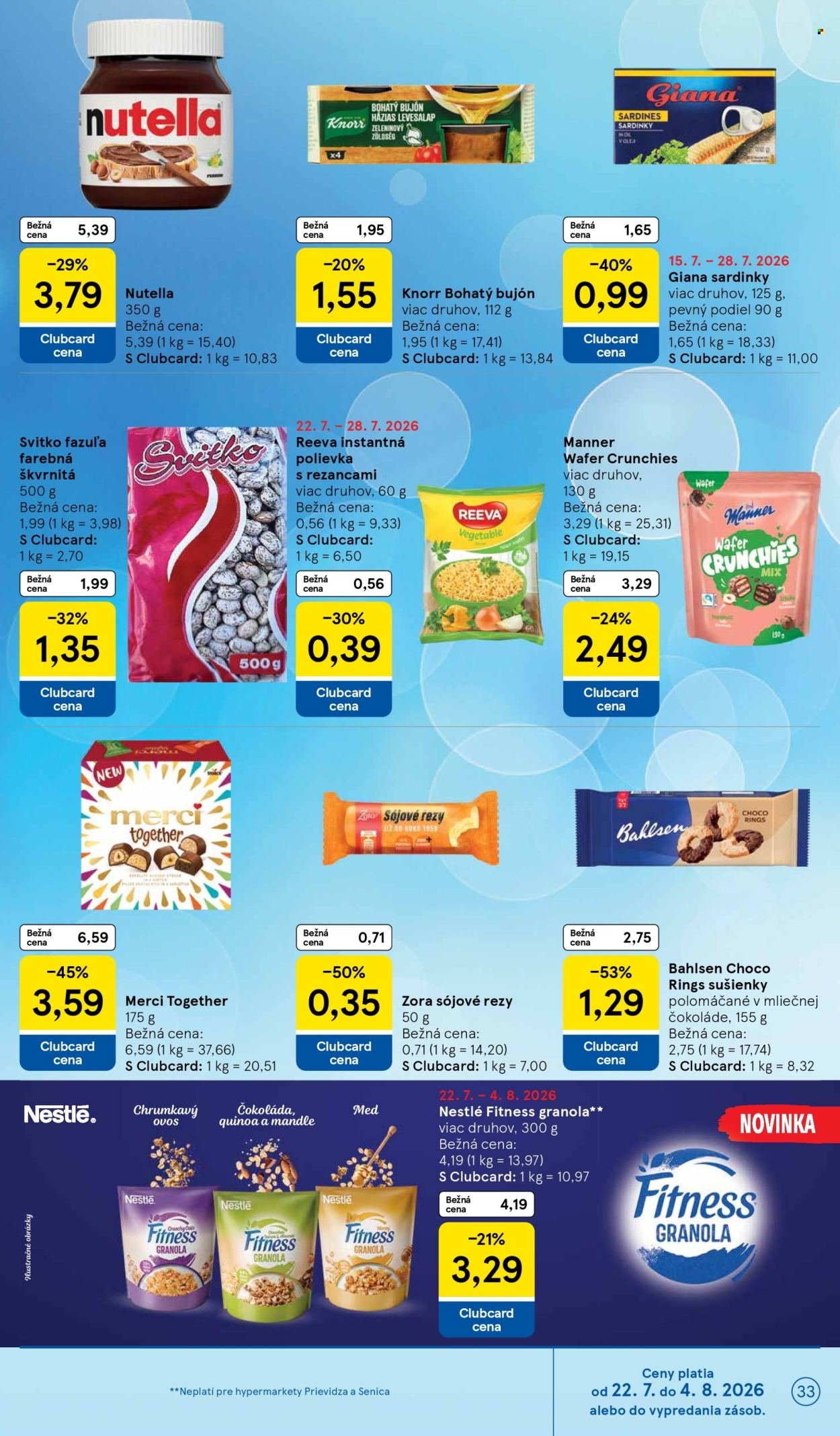 TESCO leták - Od stredy 22.7.2026