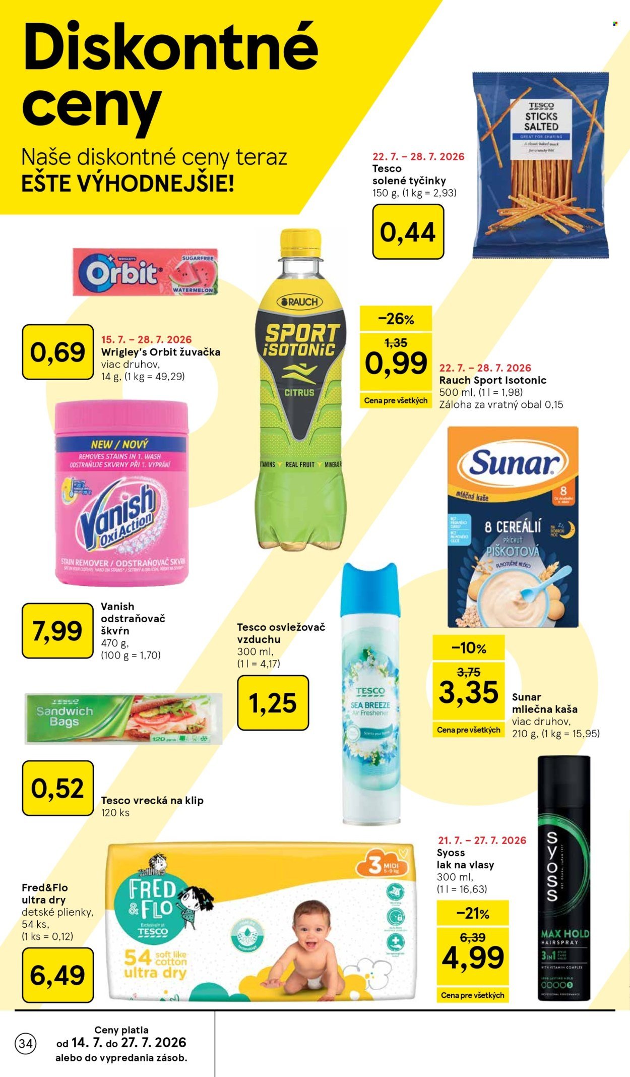 TESCO leták - Od stredy 22.7.2026
