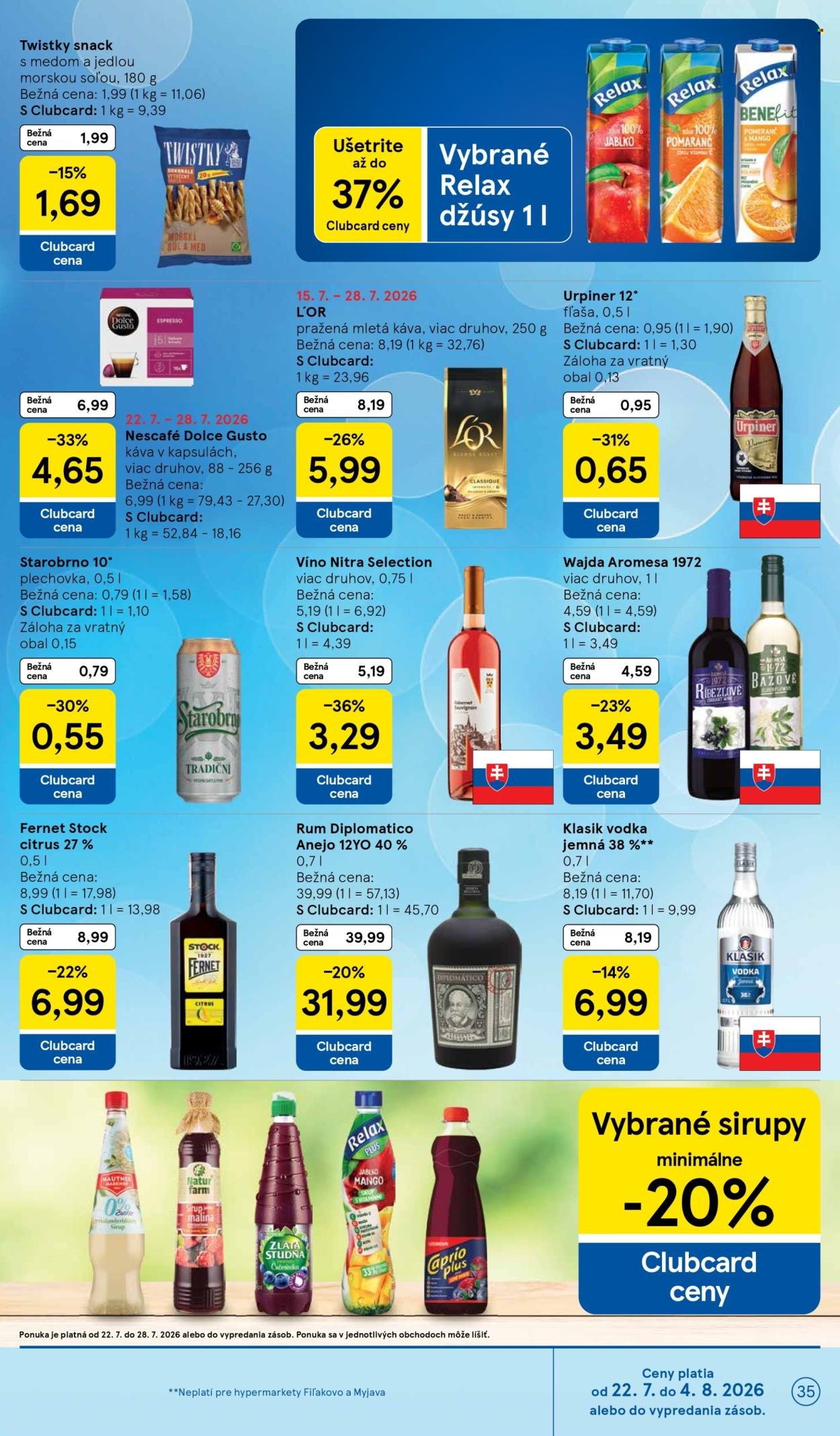 TESCO leták - Od stredy 22.7.2026