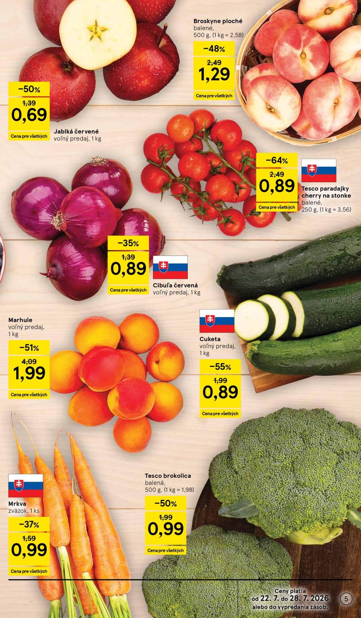 TESCO leták - Od stredy 22.7.2026