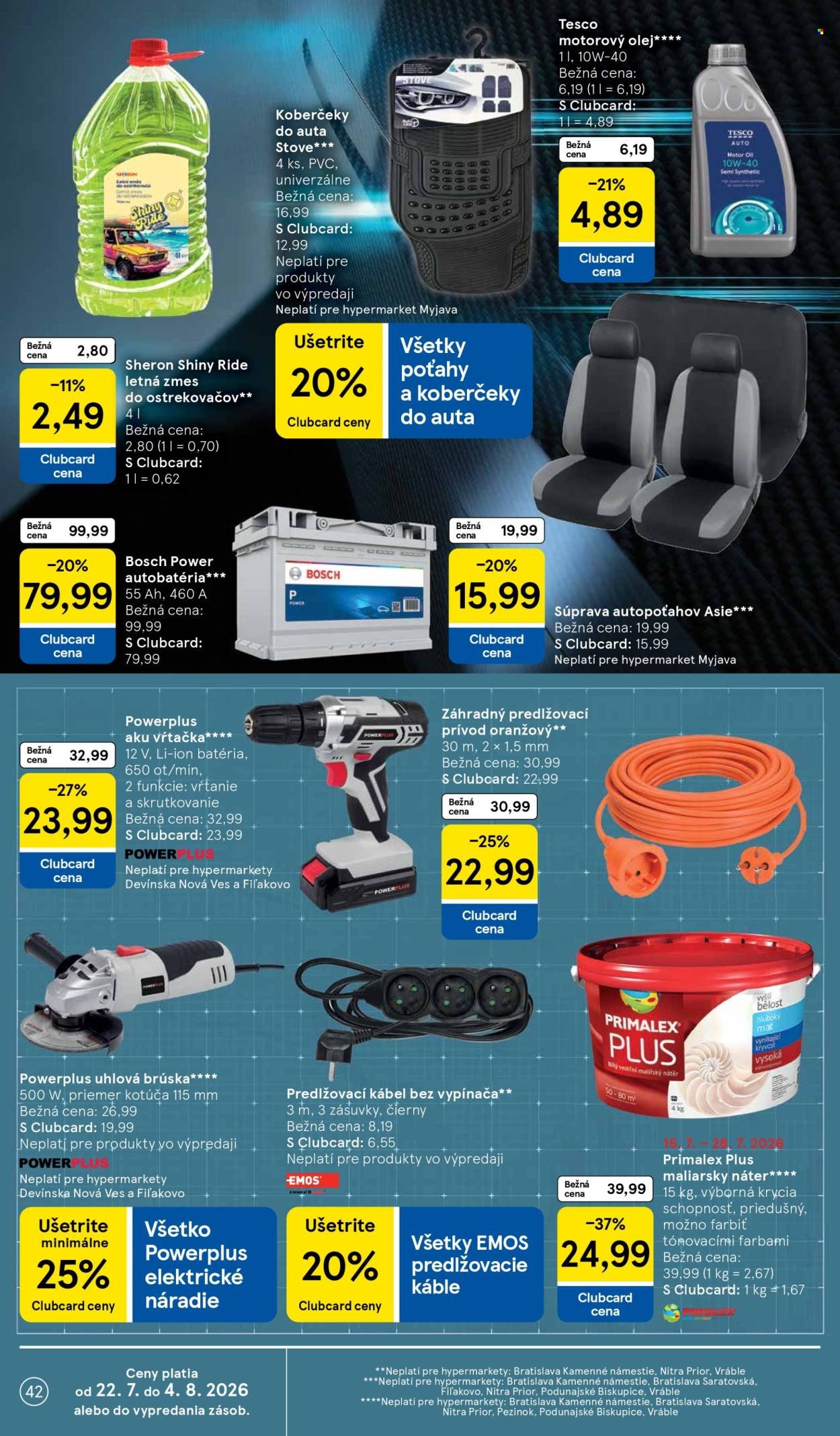 TESCO leták - Od stredy 22.7.2026