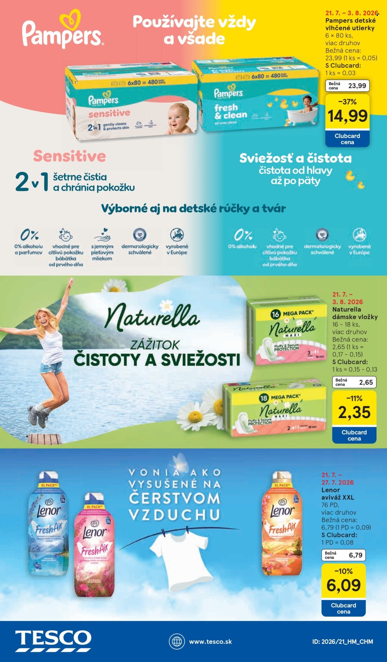 TESCO leták - Od stredy 22.7.2026