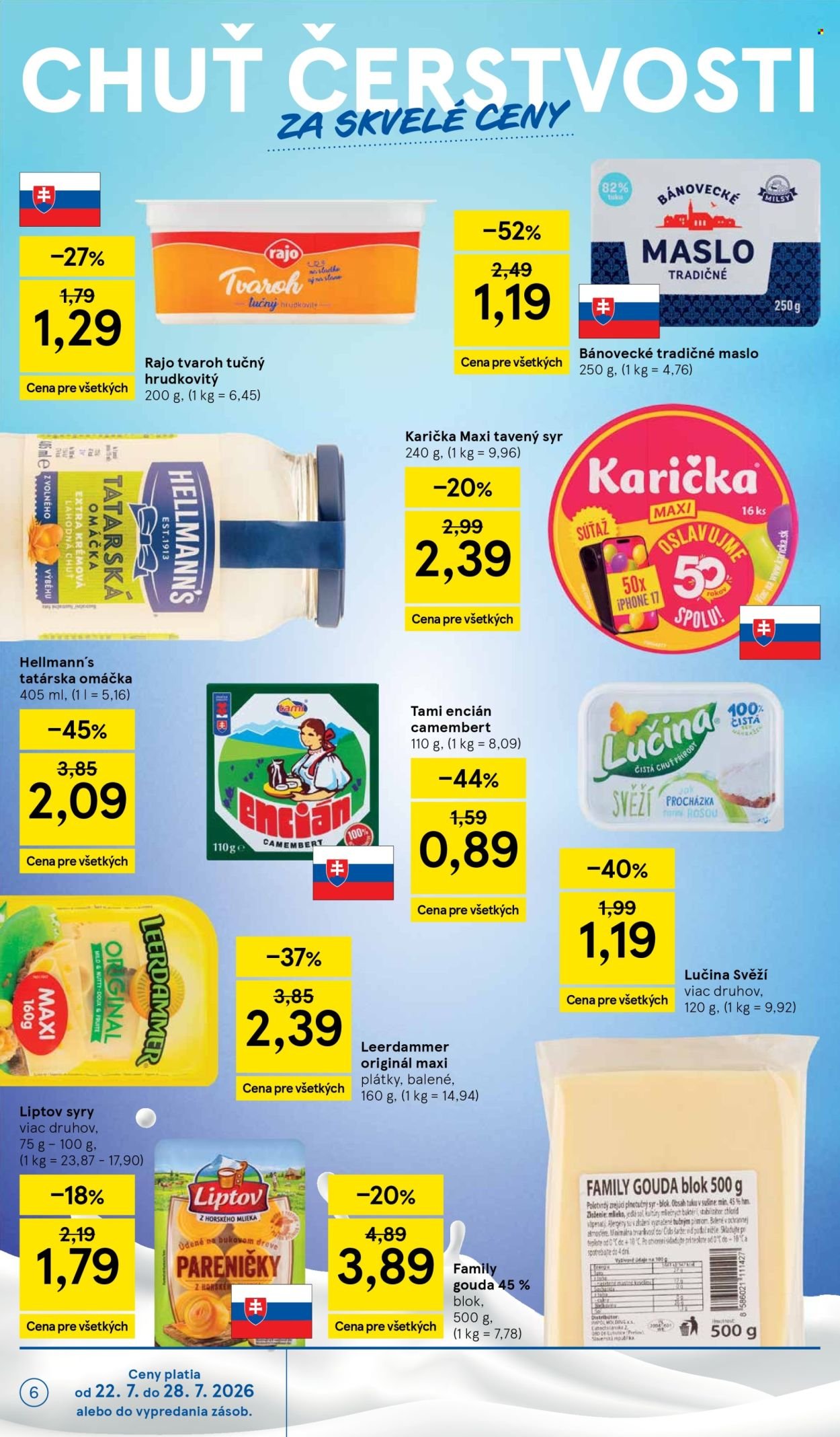 TESCO leták - Od stredy 22.7.2026