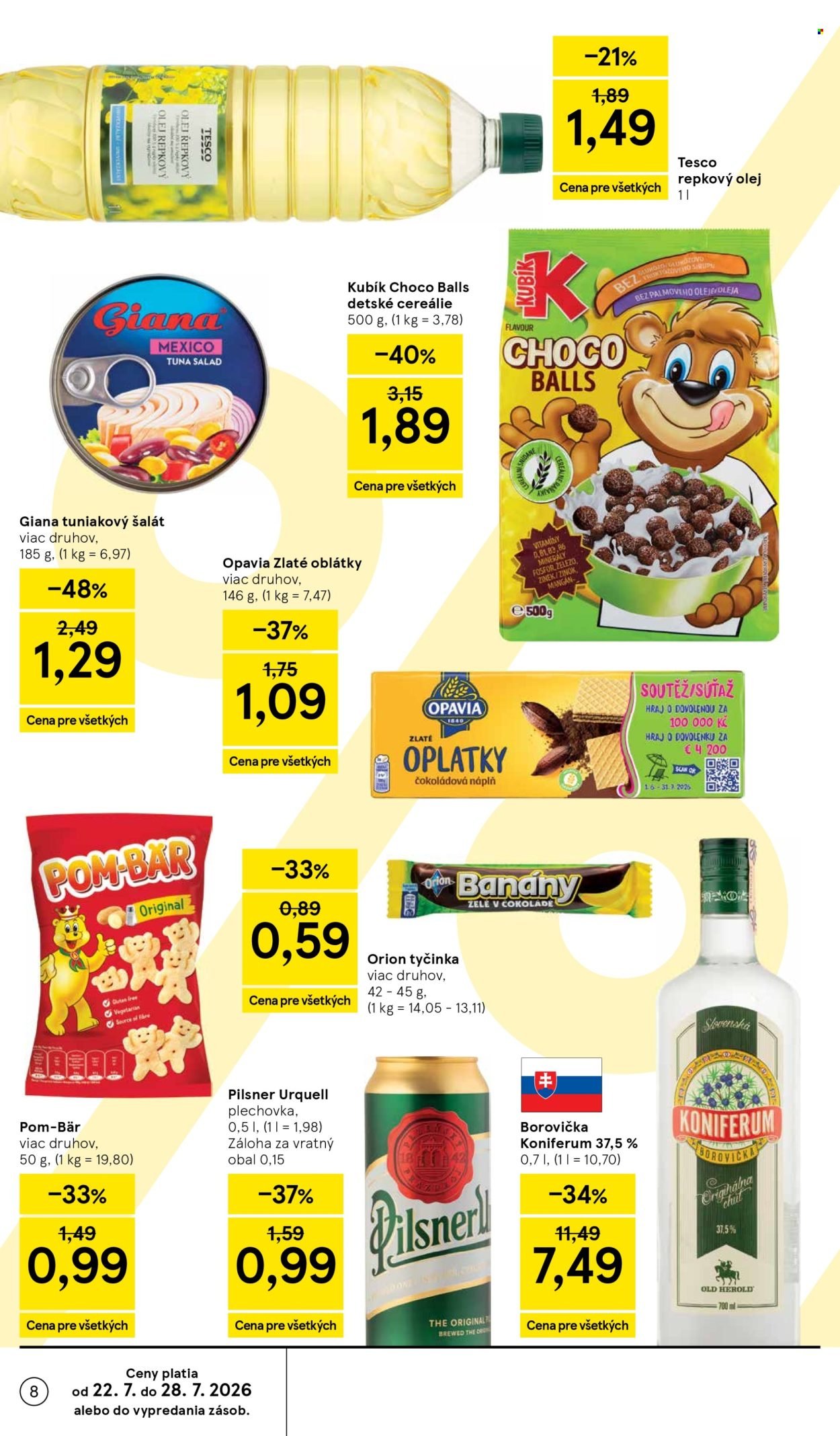 TESCO leták - Od stredy 22.7.2026