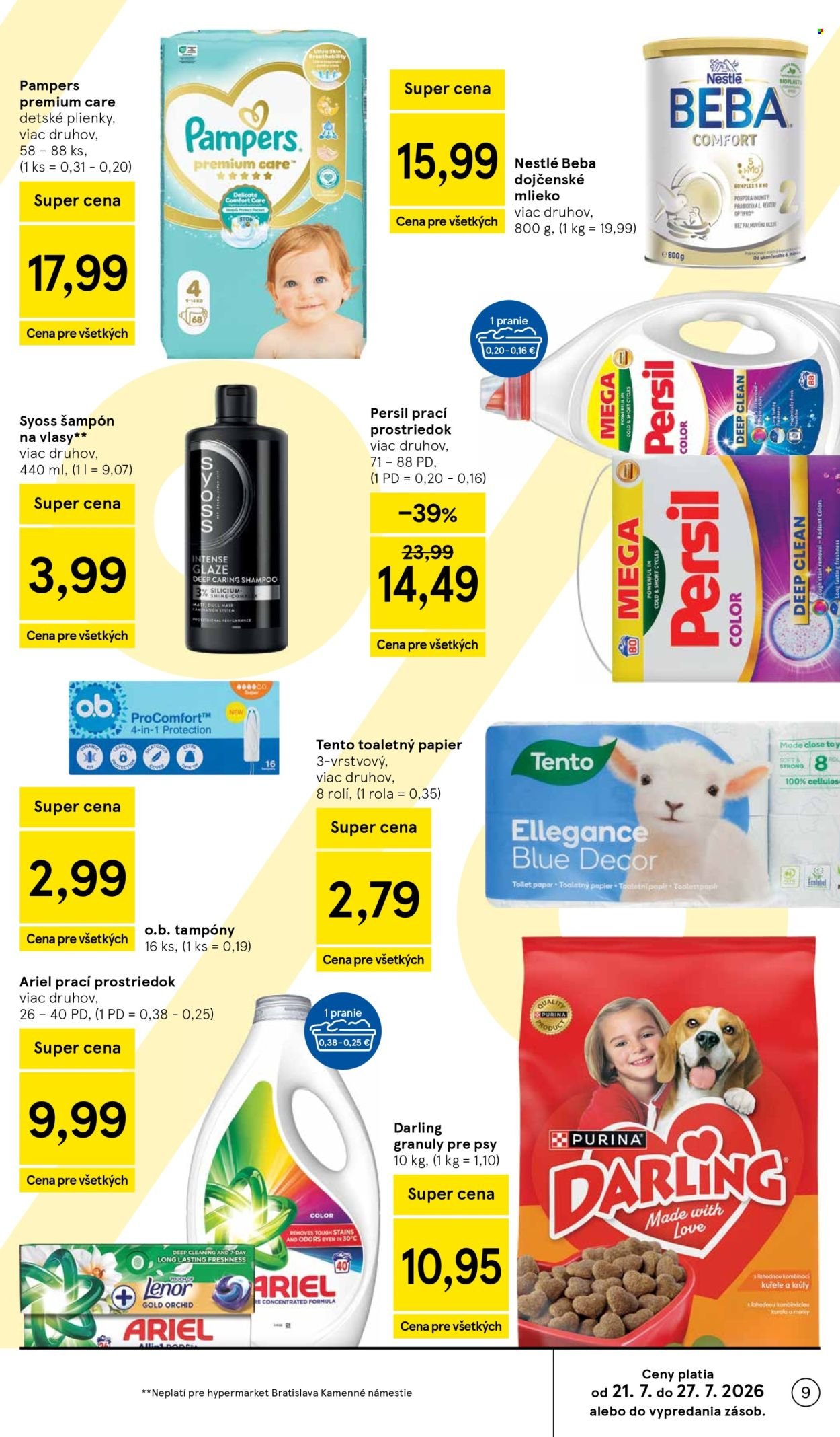 TESCO leták - Od stredy 22.7.2026