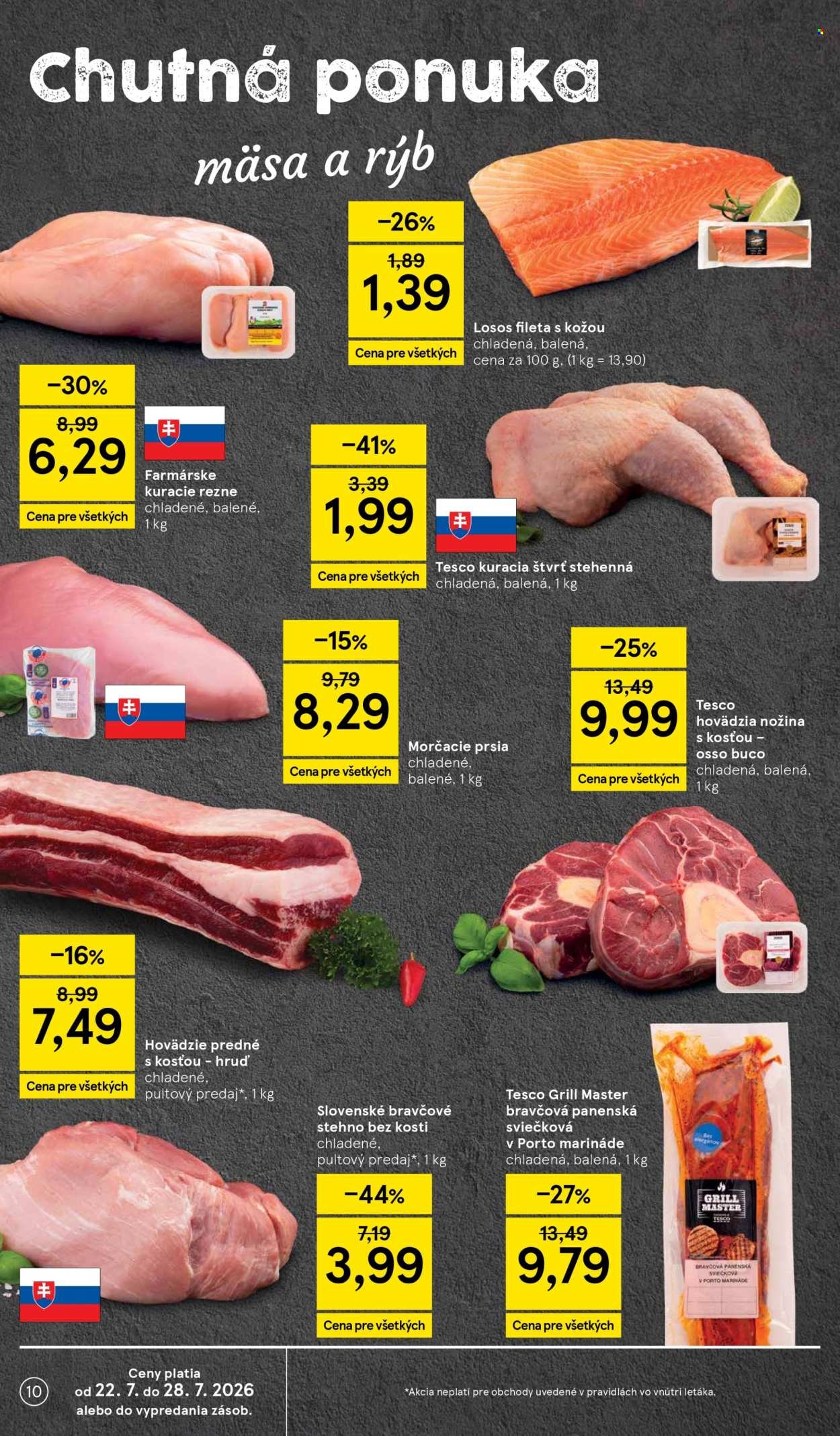TESCO leták - Od stredy 22.7.2026