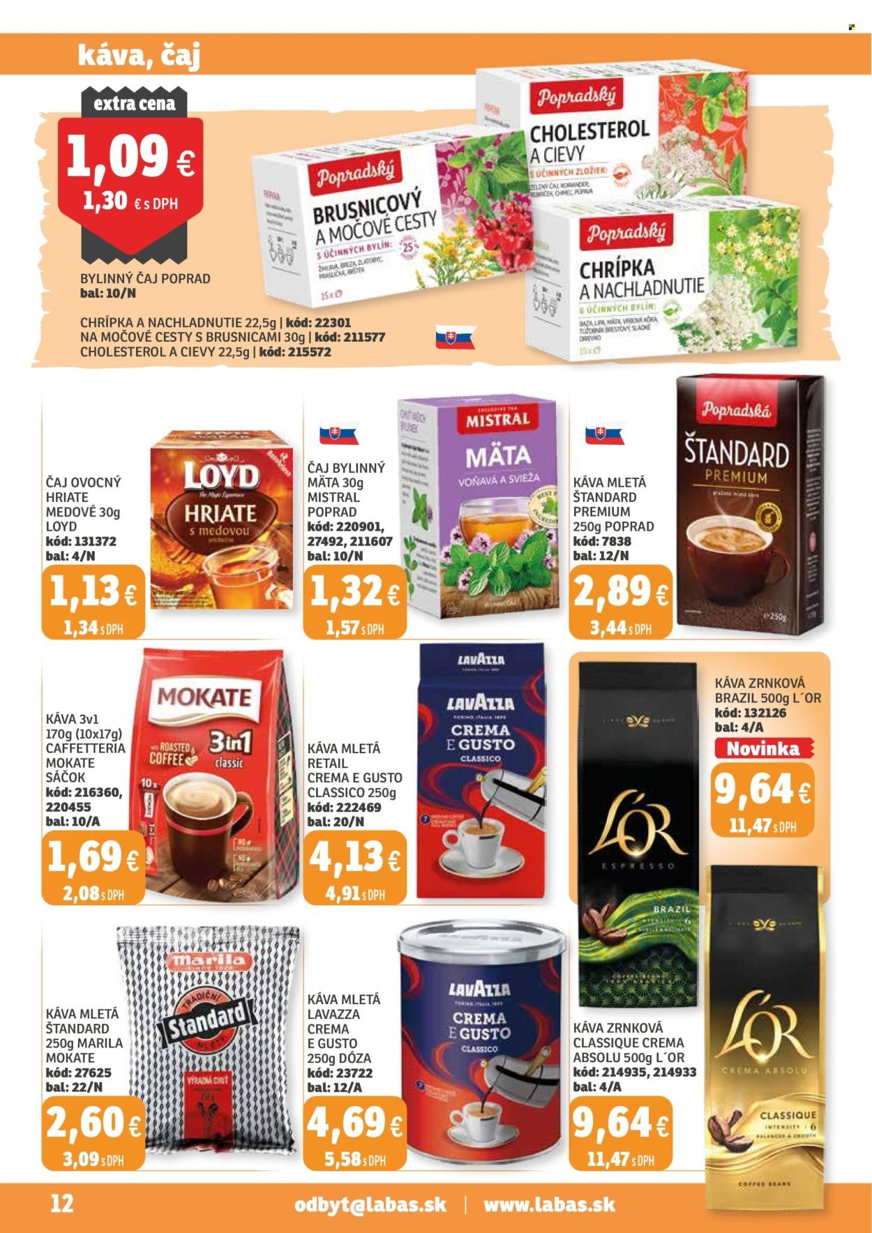 LABAŠ leták - Od štvrtka 1.1.2026 (2026-01-01 - 2026-01-15) | 12