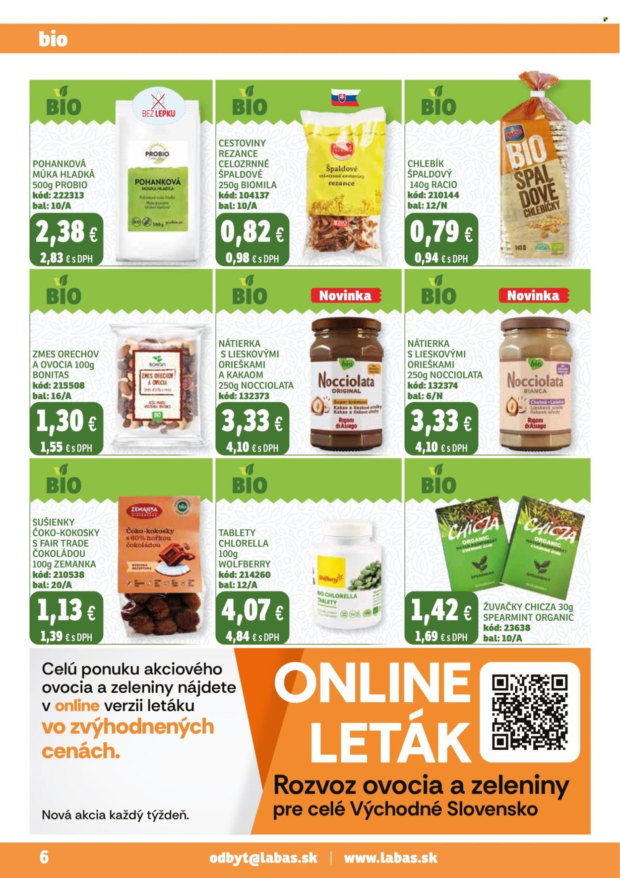 LABAŠ leták - Od štvrtka 1.1.2026 (2026-01-01 - 2026-01-15) | 6