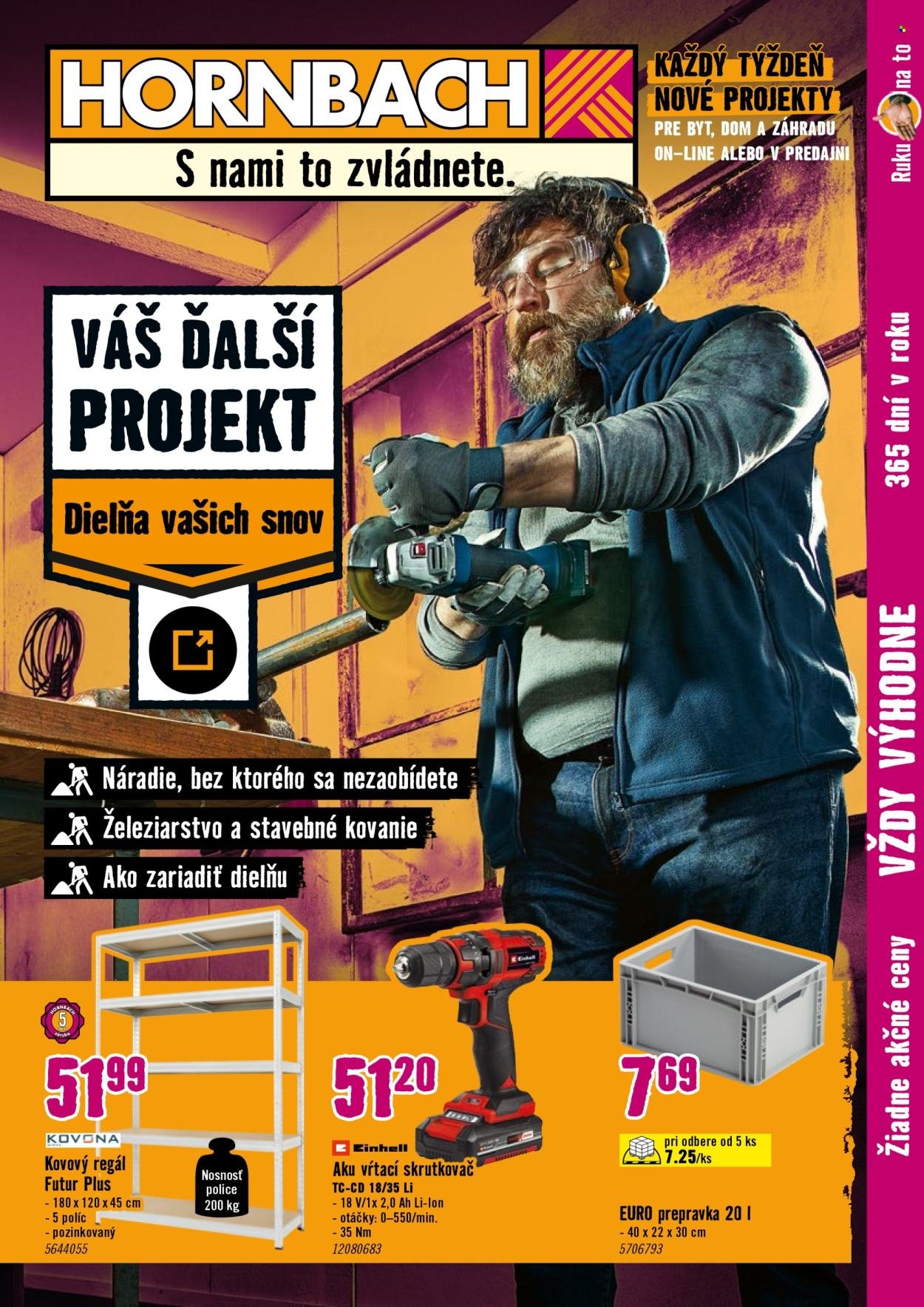 HORNBACH leták - Dielňa vašich snov (2025-10-08 - 2025-10-22) | 1