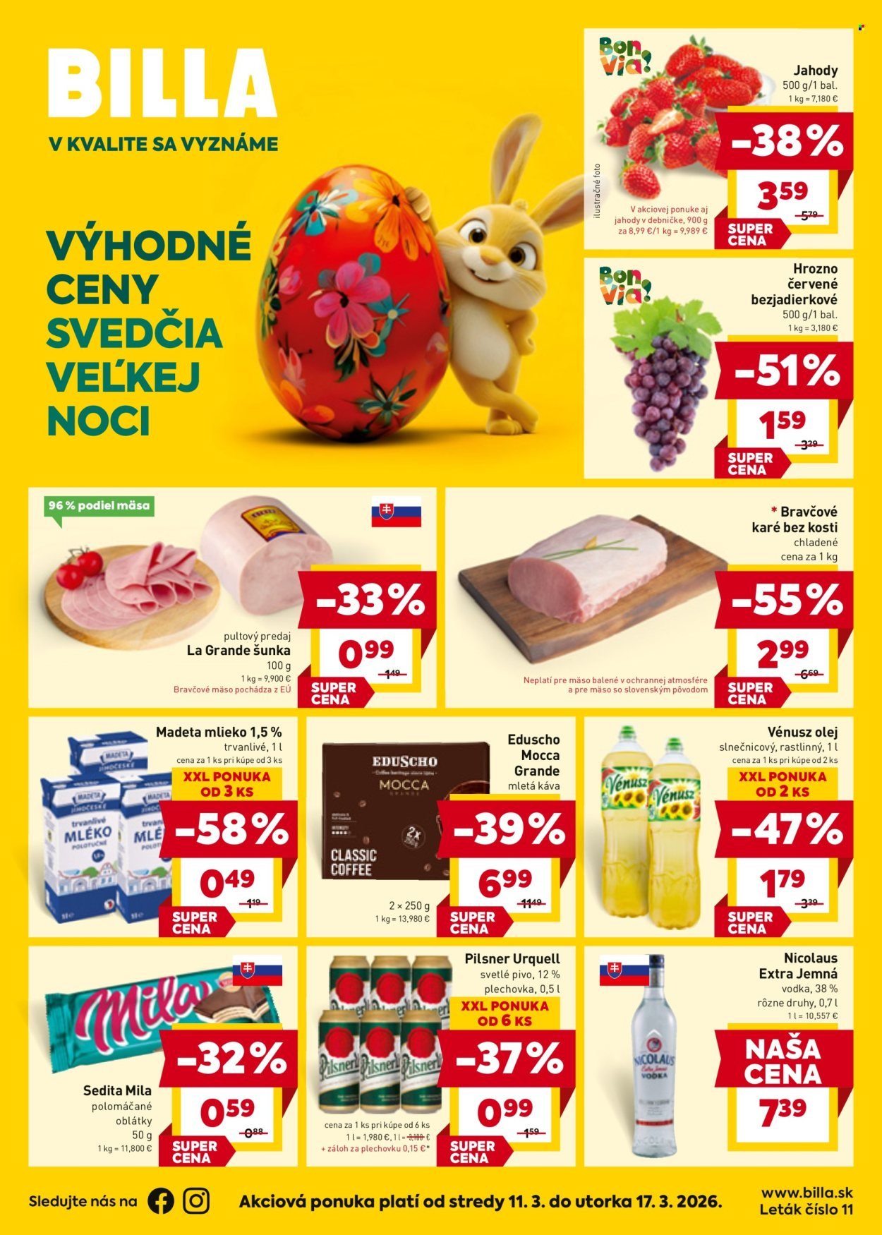 BILLA leták - Od stredy 11.3.2026 (2026-03-11 - 2026-03-17) | 1