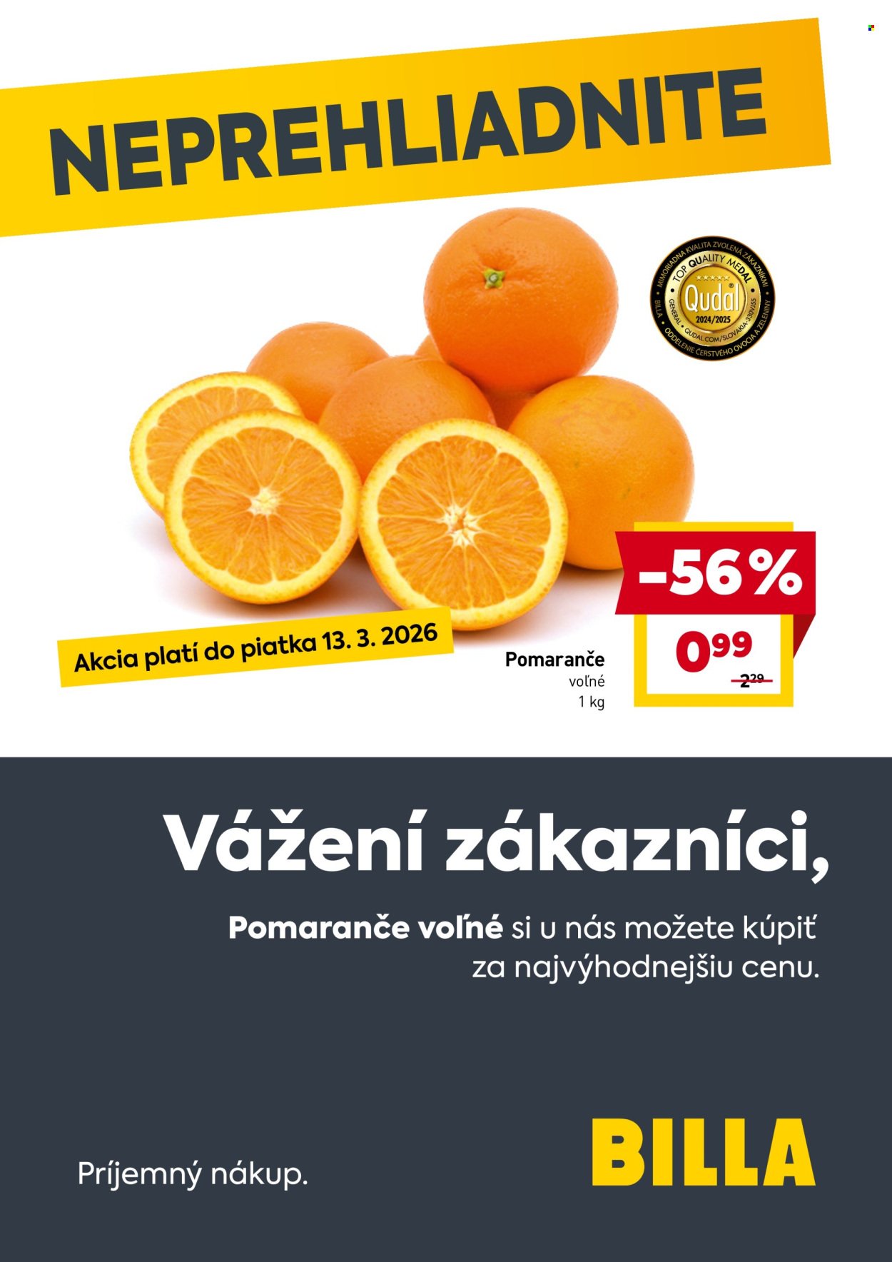 BILLA leták - Od stredy 11.3.2026 (2026-03-11 - 2026-03-17) | 3